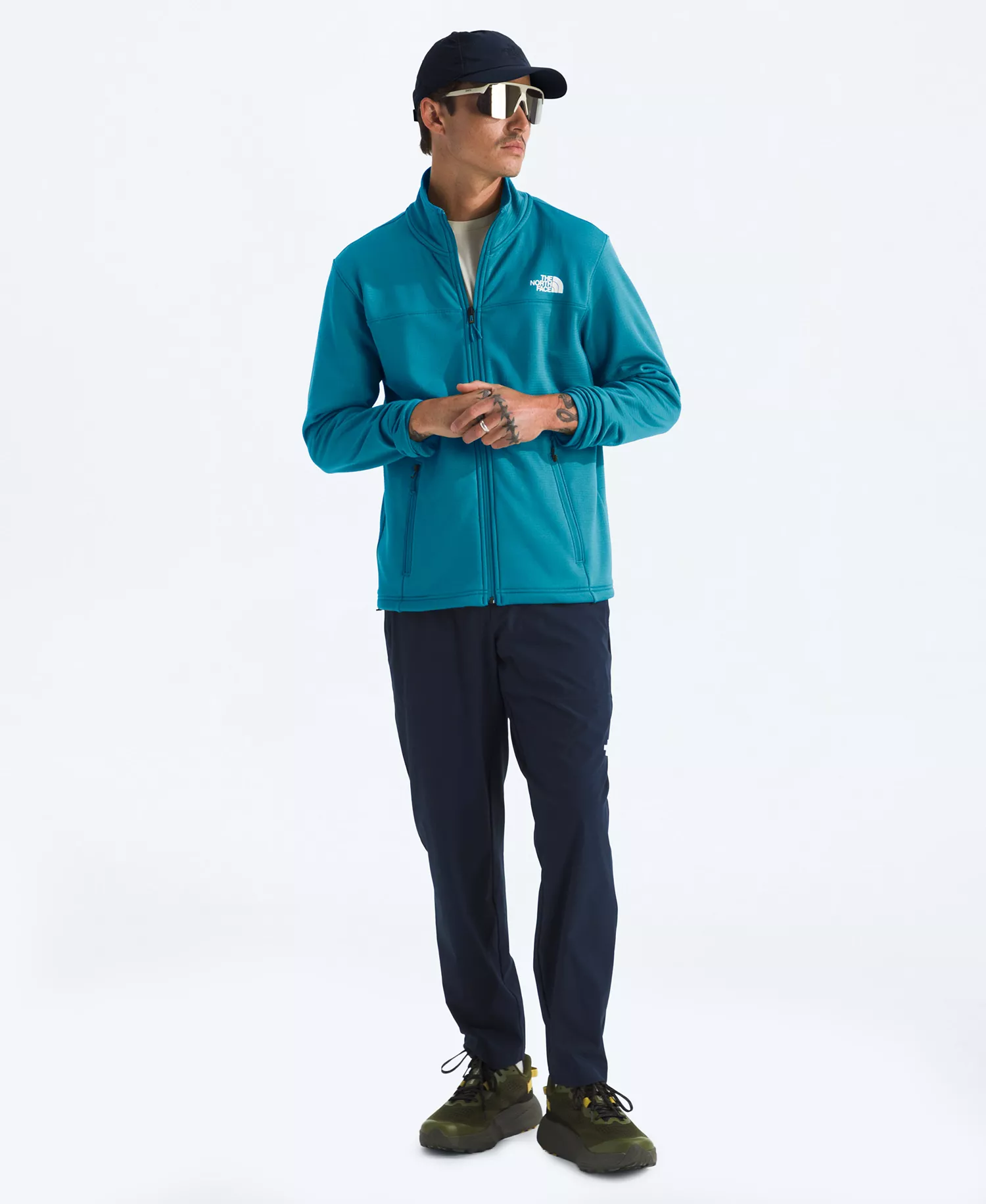 Men's Cedar Trail Grid Full-Zip Jacket - Dusk Blue - 2XL