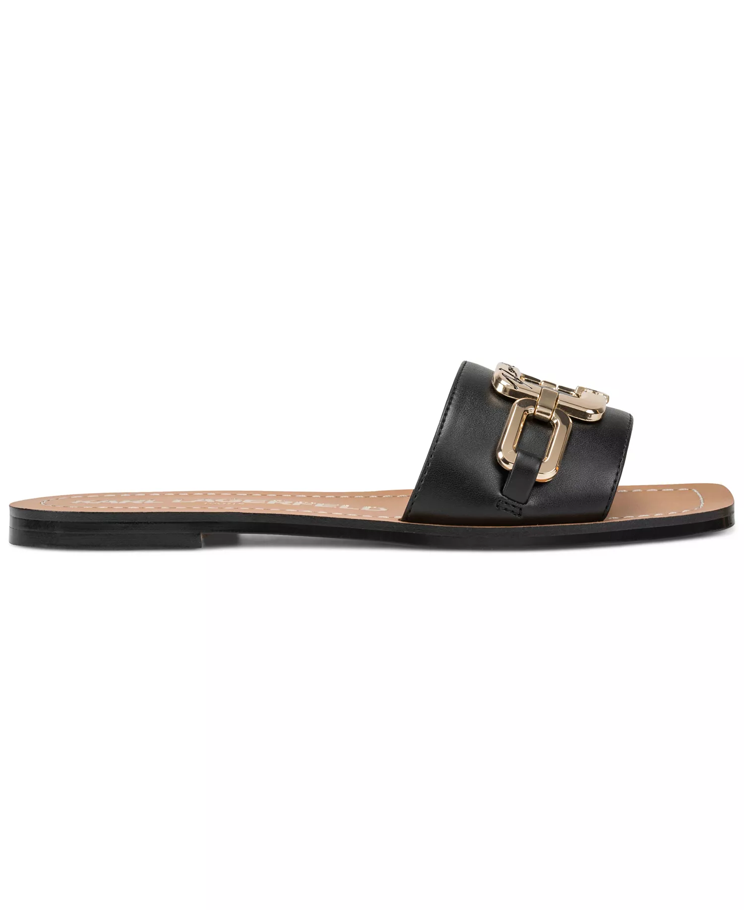 Women's Marzella Slip-On Flat Sandals - Black - 10M