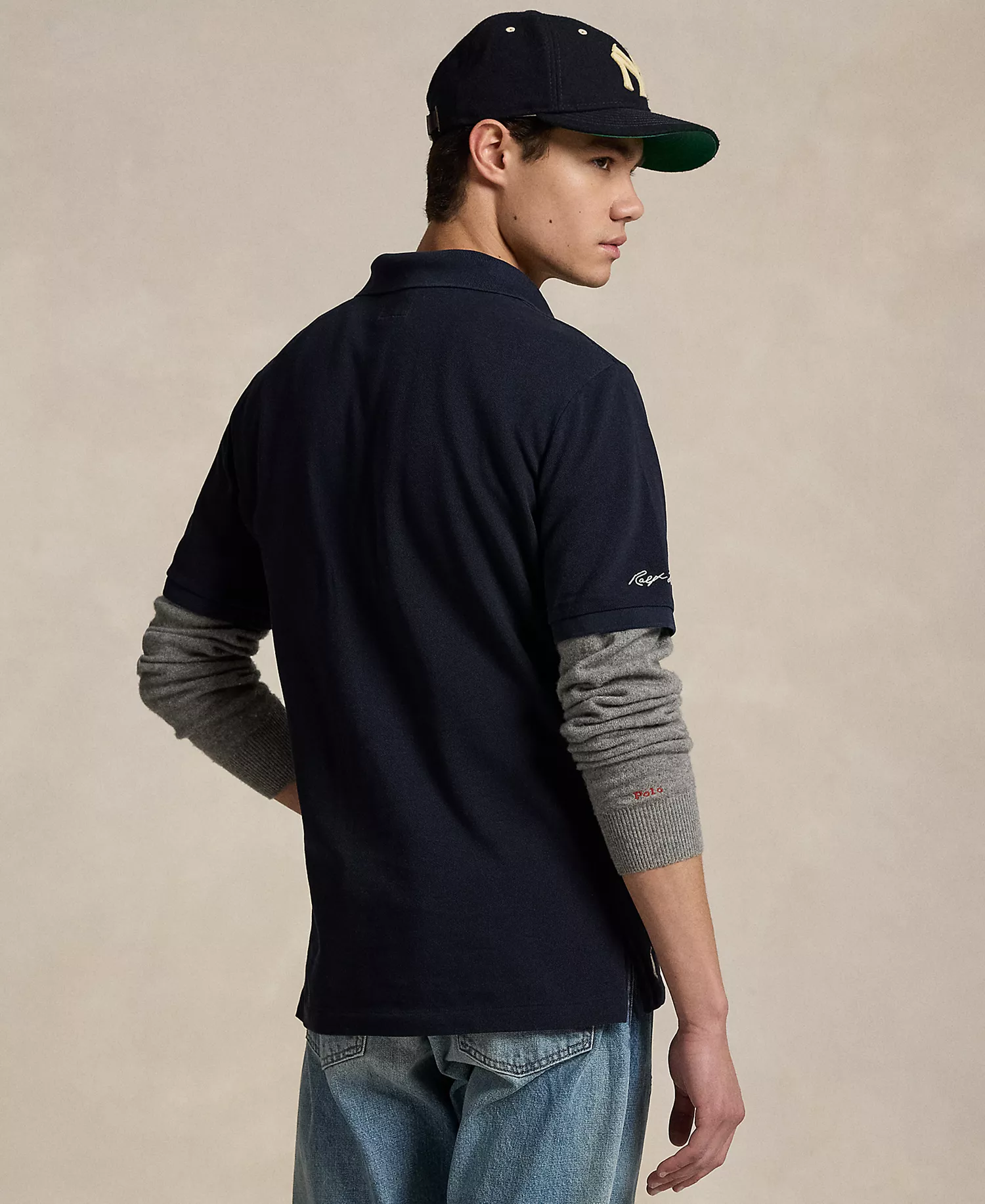 Unisex Yankees Polo Shirt - Aviator Navy - 2XL