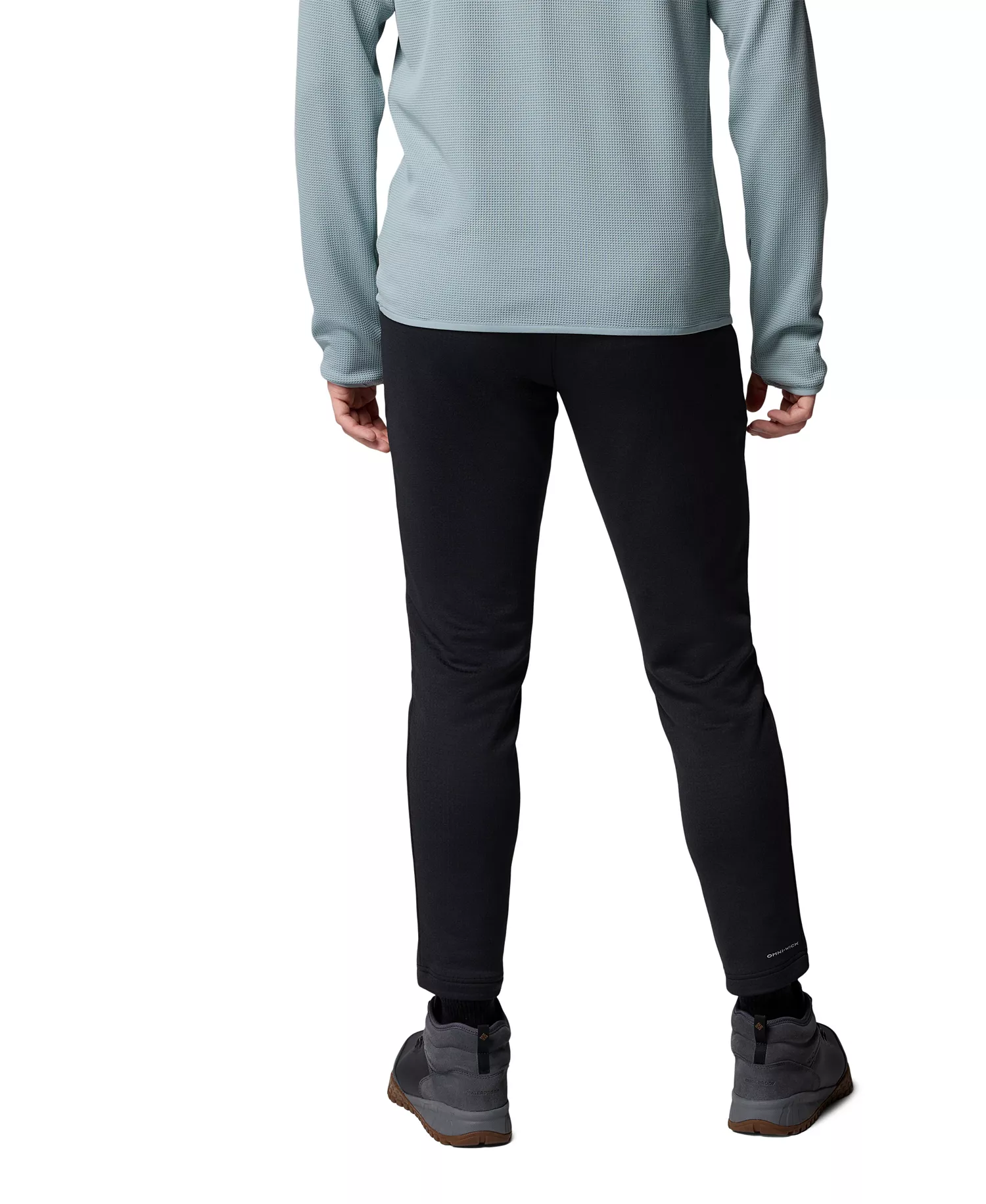 Men's Essential Hike Grid Fleece Pants - Black - 2XL