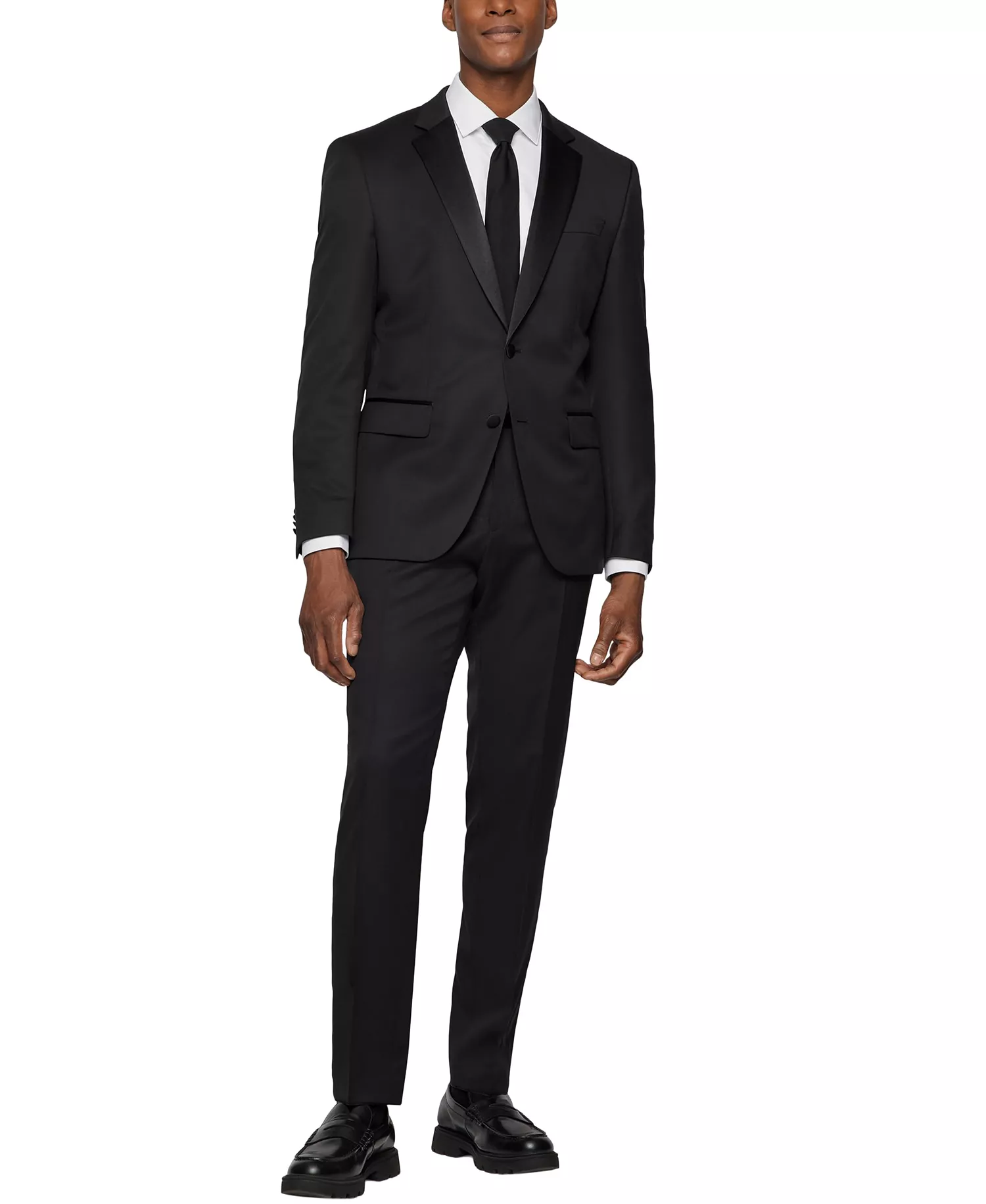 BOSS Men's Tuxedo Jacket - Black - 36R