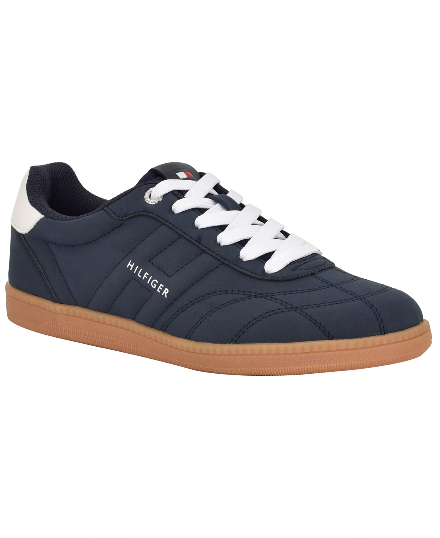 Women's Simma Lace-Up Fashion Sneakers - Dark Blue/White - 10M