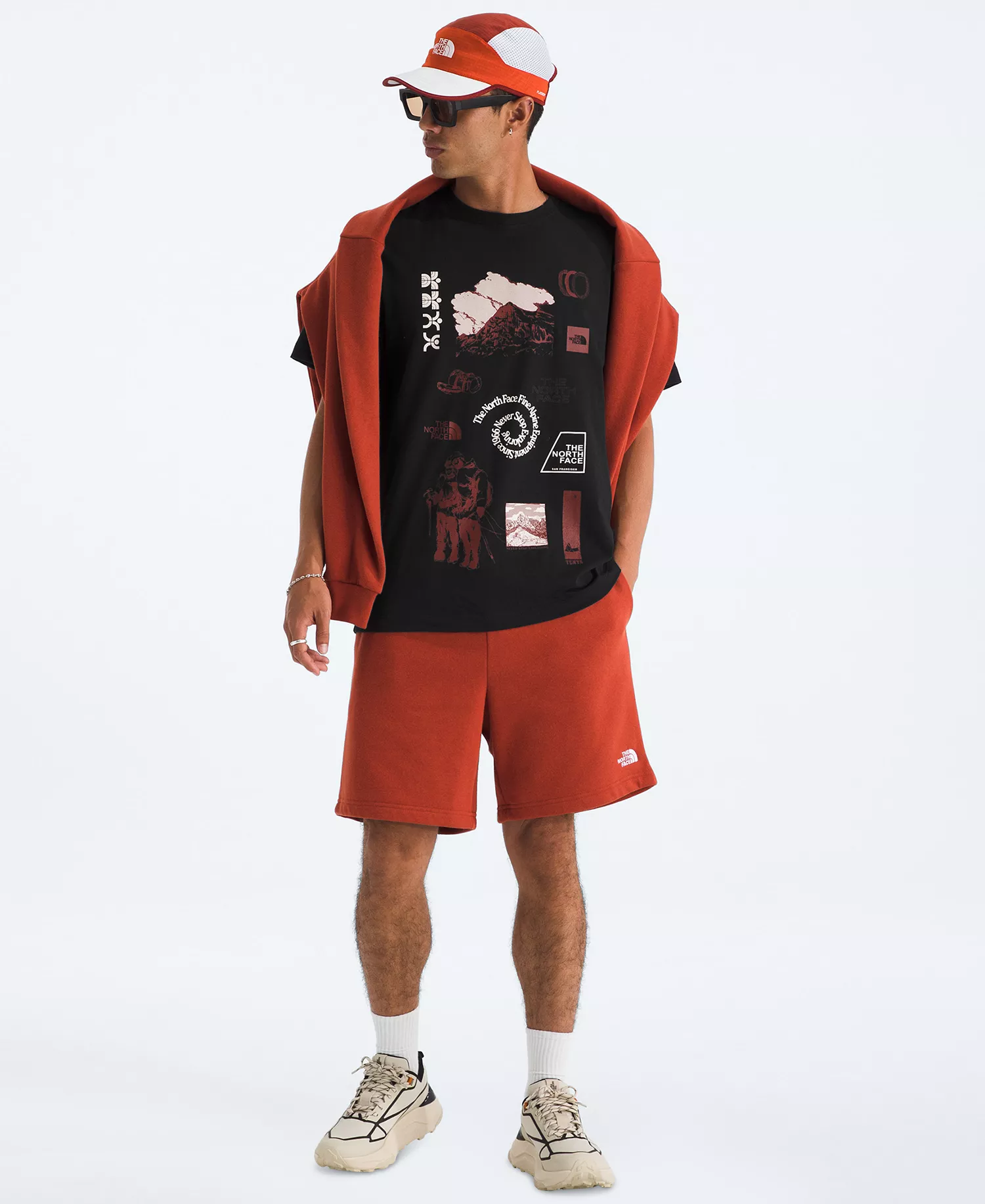 Men's Illusion Crewneck T-Shirt - Black - 2XL