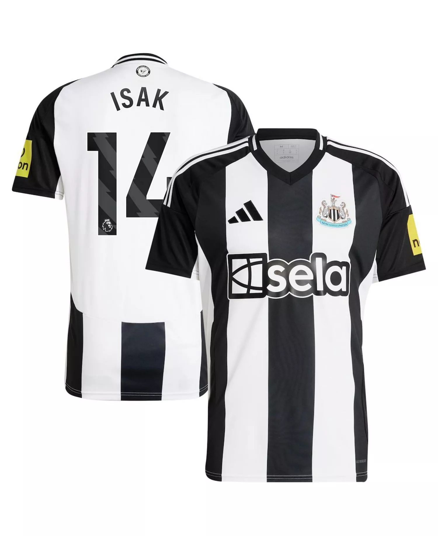 Men's Alexander Isak Black Newcastle United 2024/25 Home Replica Player Jersey - Black - L