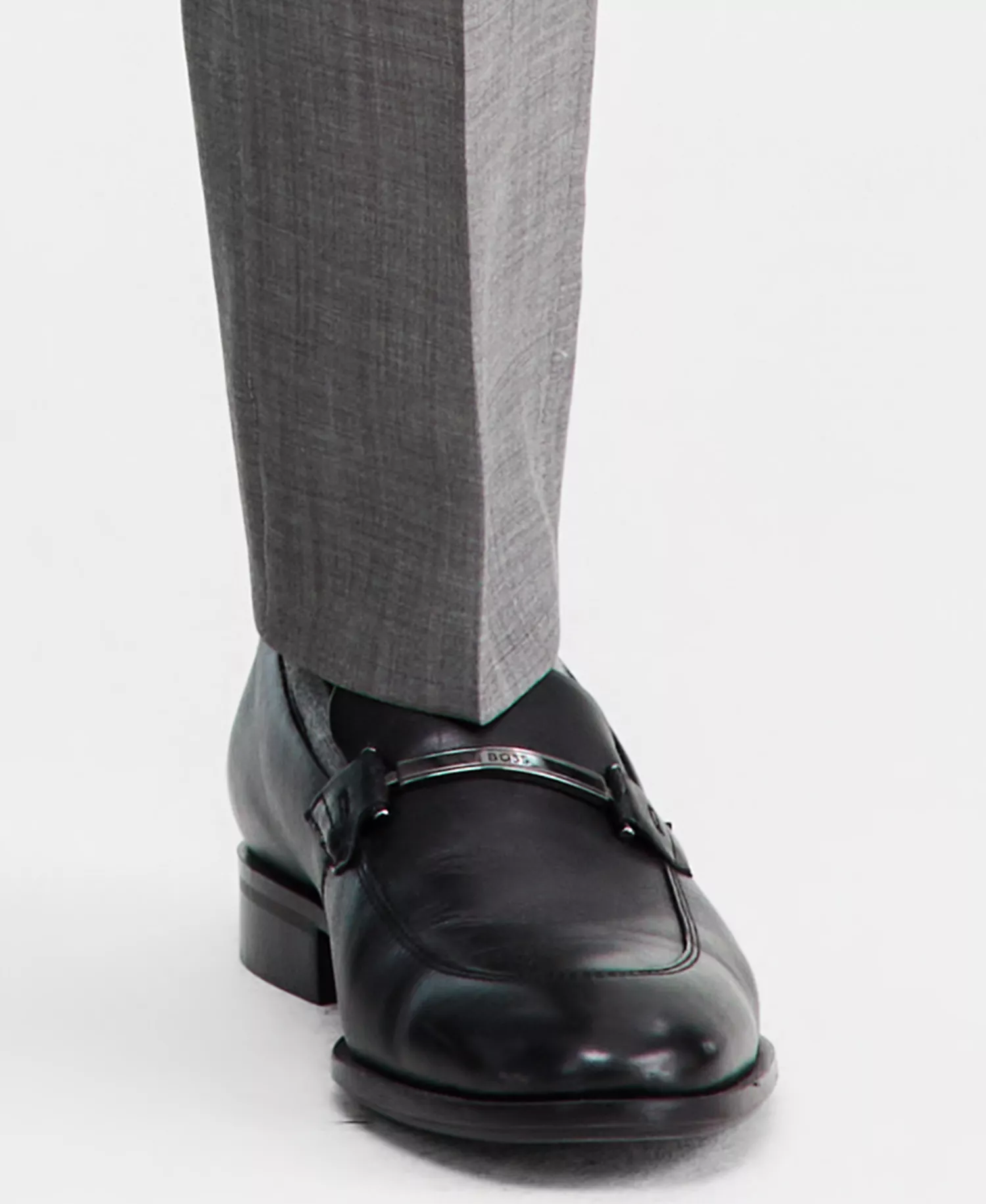 Men's Modern-Fit Suit Separate Trousers - Dark Grey - 30x30