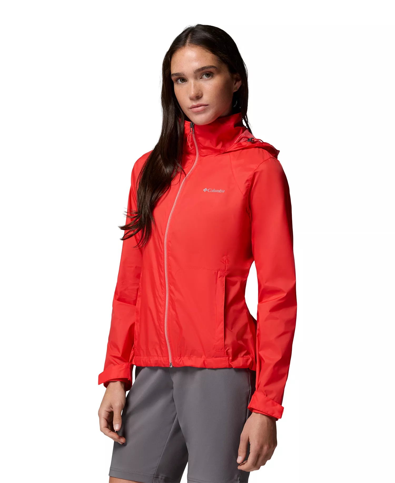 Women's Switchback IV Hooded Packable Jacket - Marine Light - L
