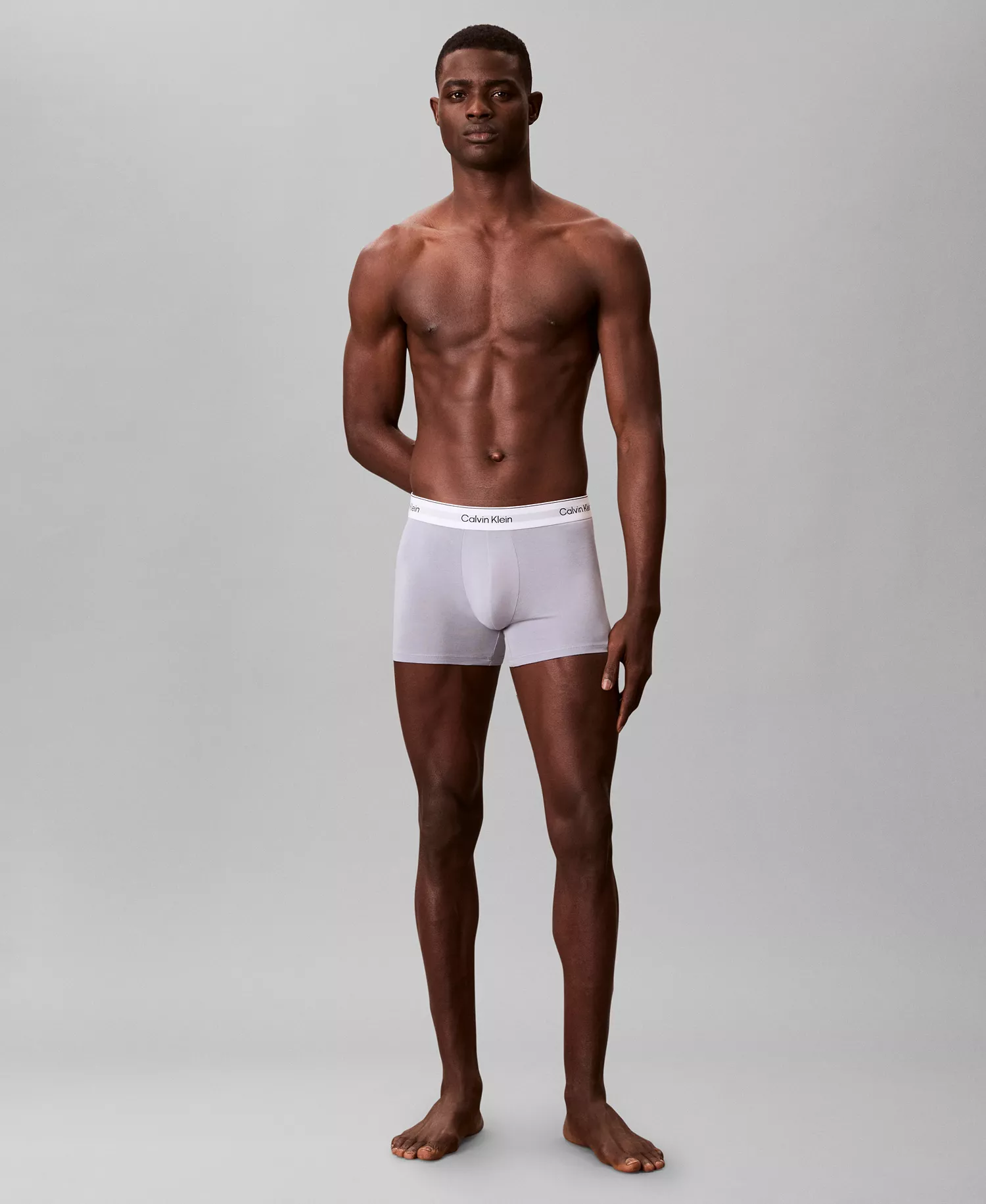 Men's 3-Pack Icon Stretch Low Rise Trunks - Black - L