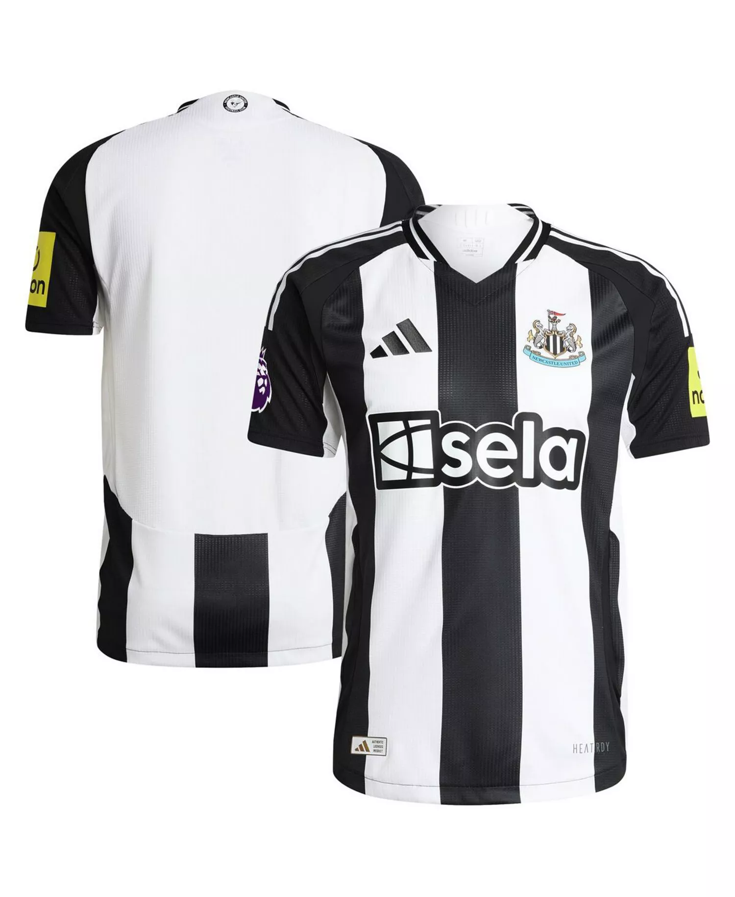 Men's Black Newcastle United 2024/25 Home Authentic Jersey - Black - L