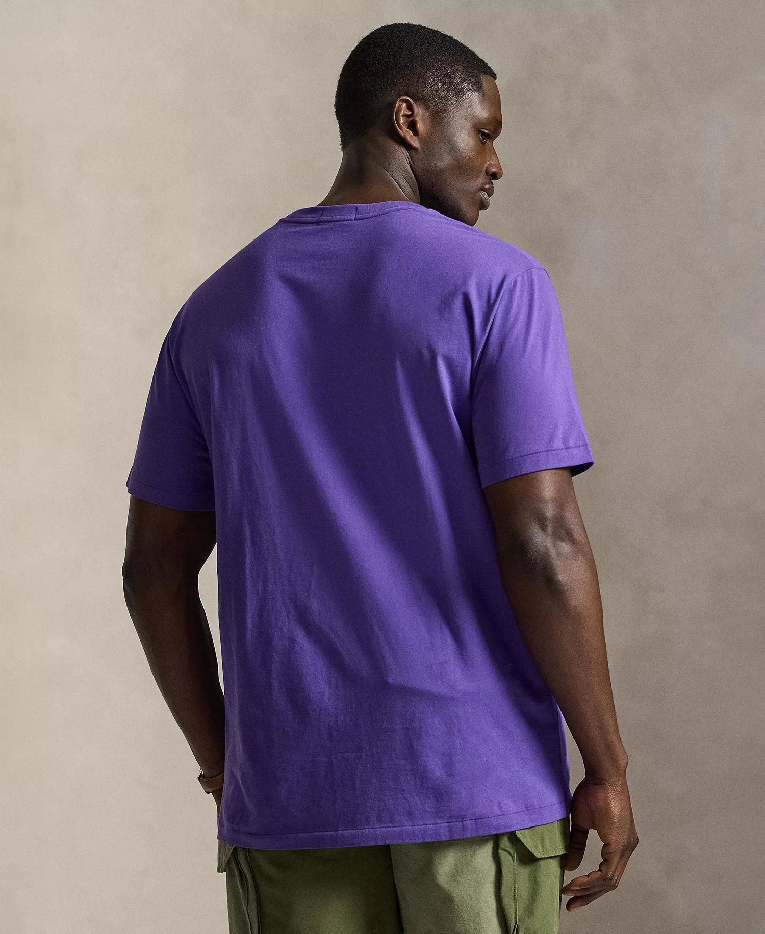 Men's Big & Tall Short-Sleeve T-Shirt - Cabana Purple - 2LT