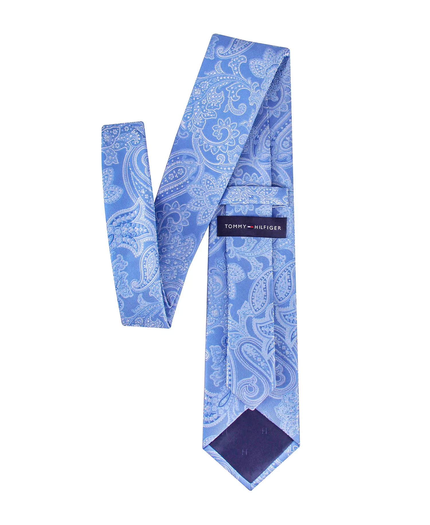 Men's Victoria Paisley Tie - Light Blue - ONE SIZE