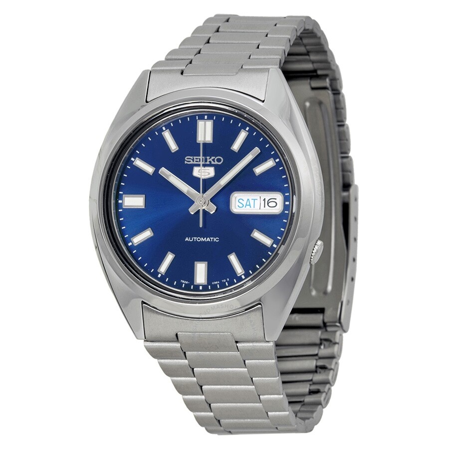 Seiko 5 Automatic Blue Dial Stainless Steel Men's Watch