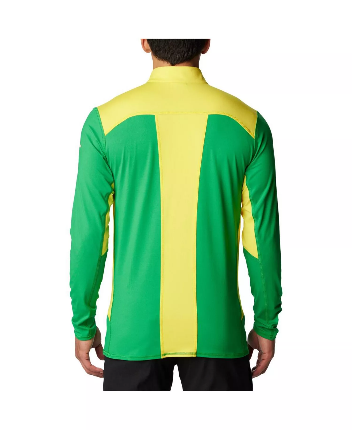 Men's Green Oregon Ducks Tech Trail Omni-Shade Quarter-Zip Top - Green - L