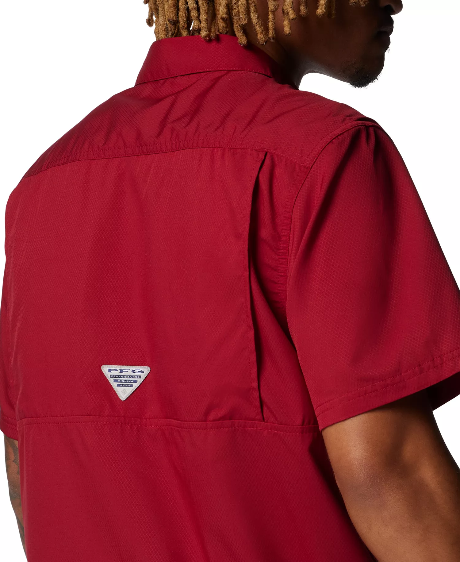 Men's Slack Tide Camp Shirt - Beet - L