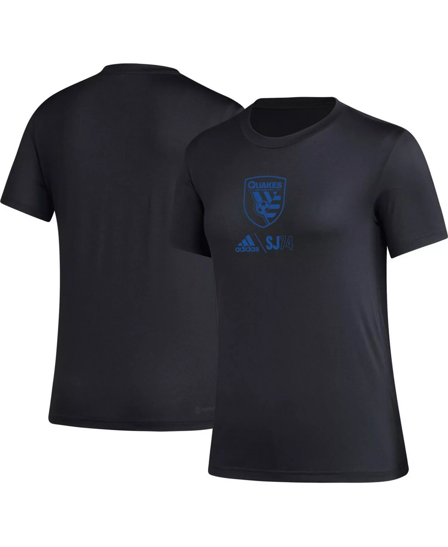 Women's Black San Jose Earthquakes AEROREADY Club Icon T-shirt - Black - L