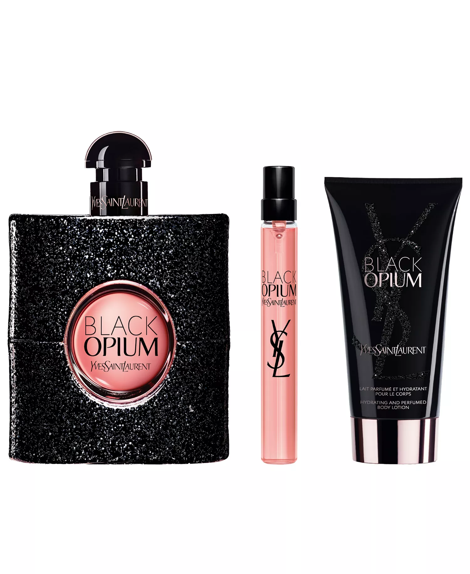 3-Pc. Black Opium Eau de Parfum and Body Lotion Gift Set - No Color - NO SIZE