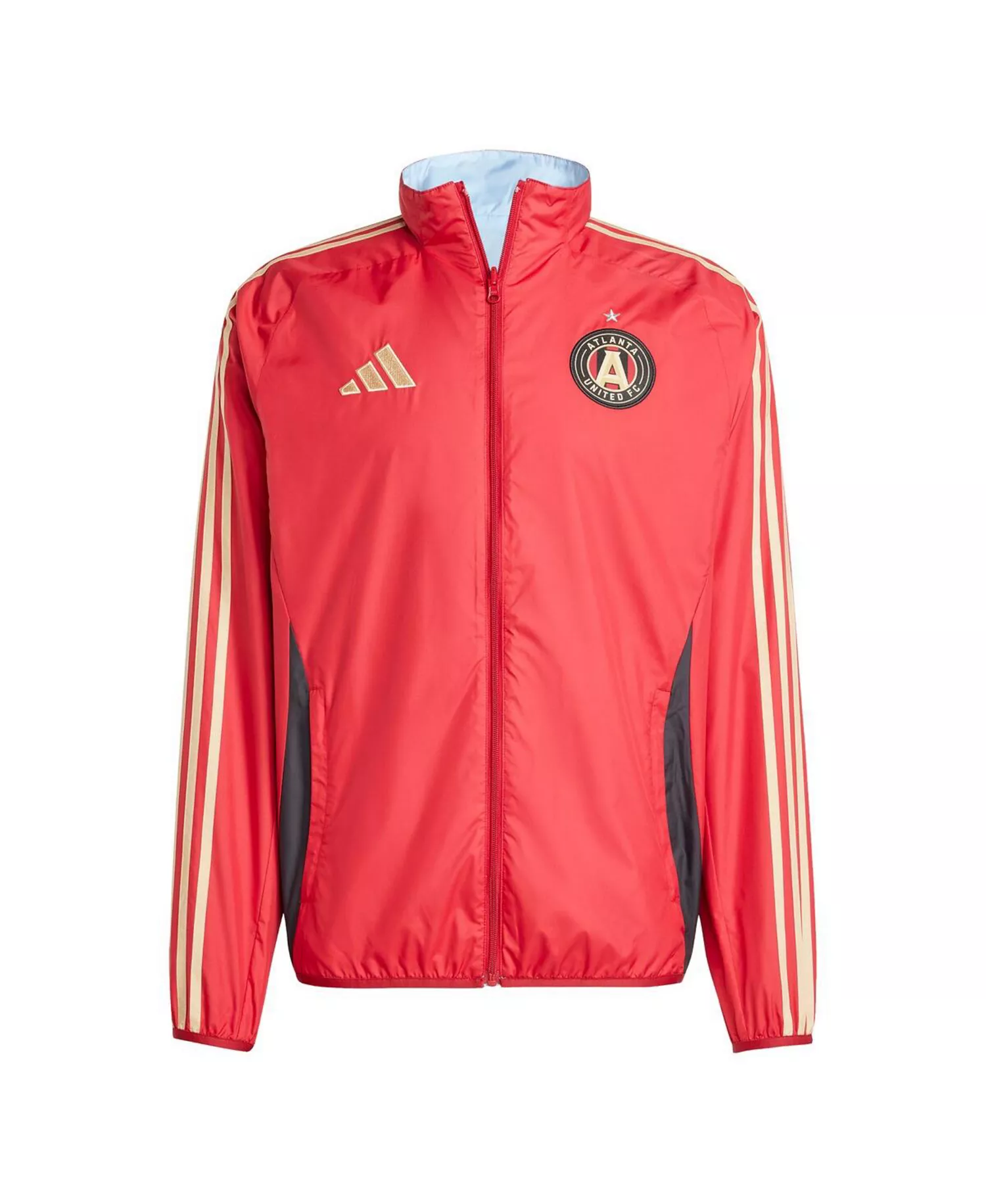 Men's Red Atlanta United FC 2025 Anthem Reversible Full-Zip Jacket - Red - 2XL
