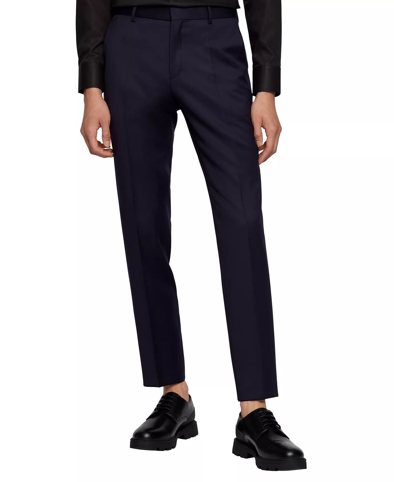 BOSS Men's Formal Trousers - Dark Blue - 30R
