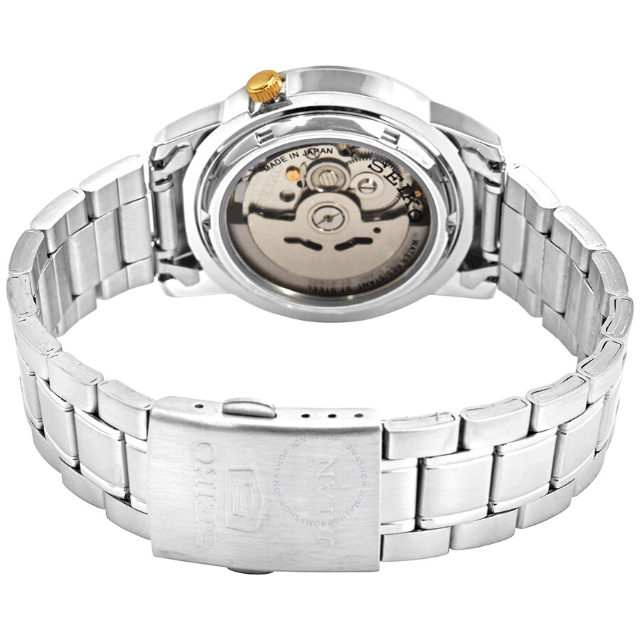 Seiko 5 Automatic Black Dial Men's Watch