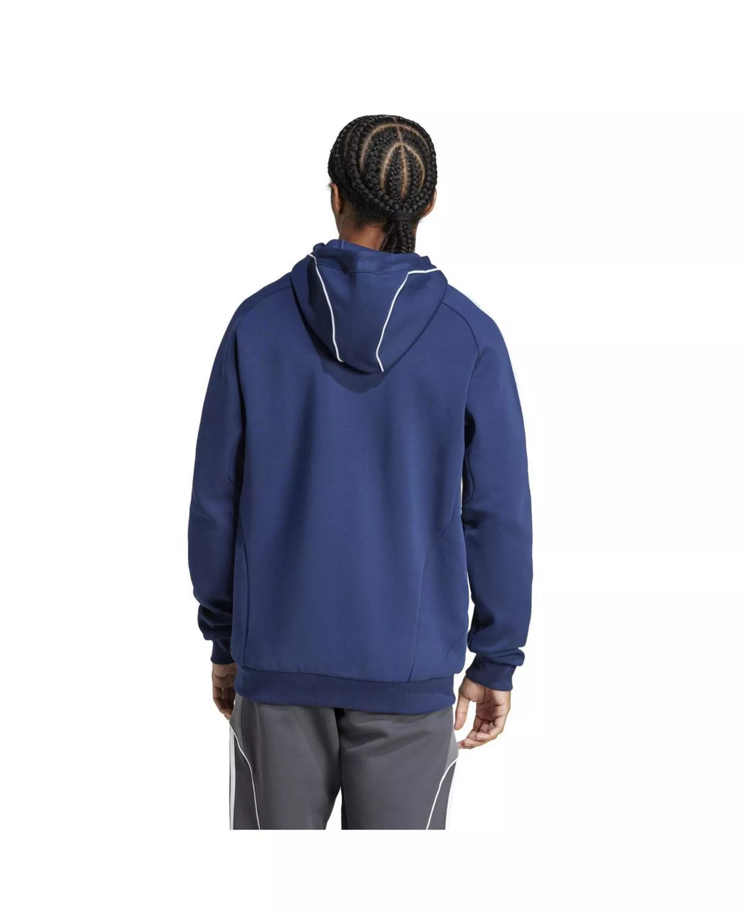 Men's Navy Sporting Kansas City 2025 Travel Pullover Hoodie - Navy - L