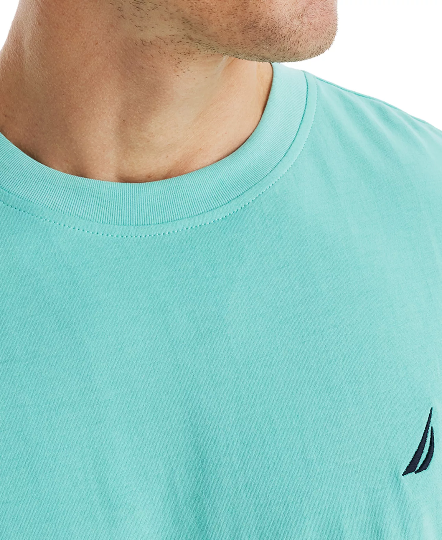 Men's Short Sleeve Sleep T-Shirt - Poolside Aqua - L