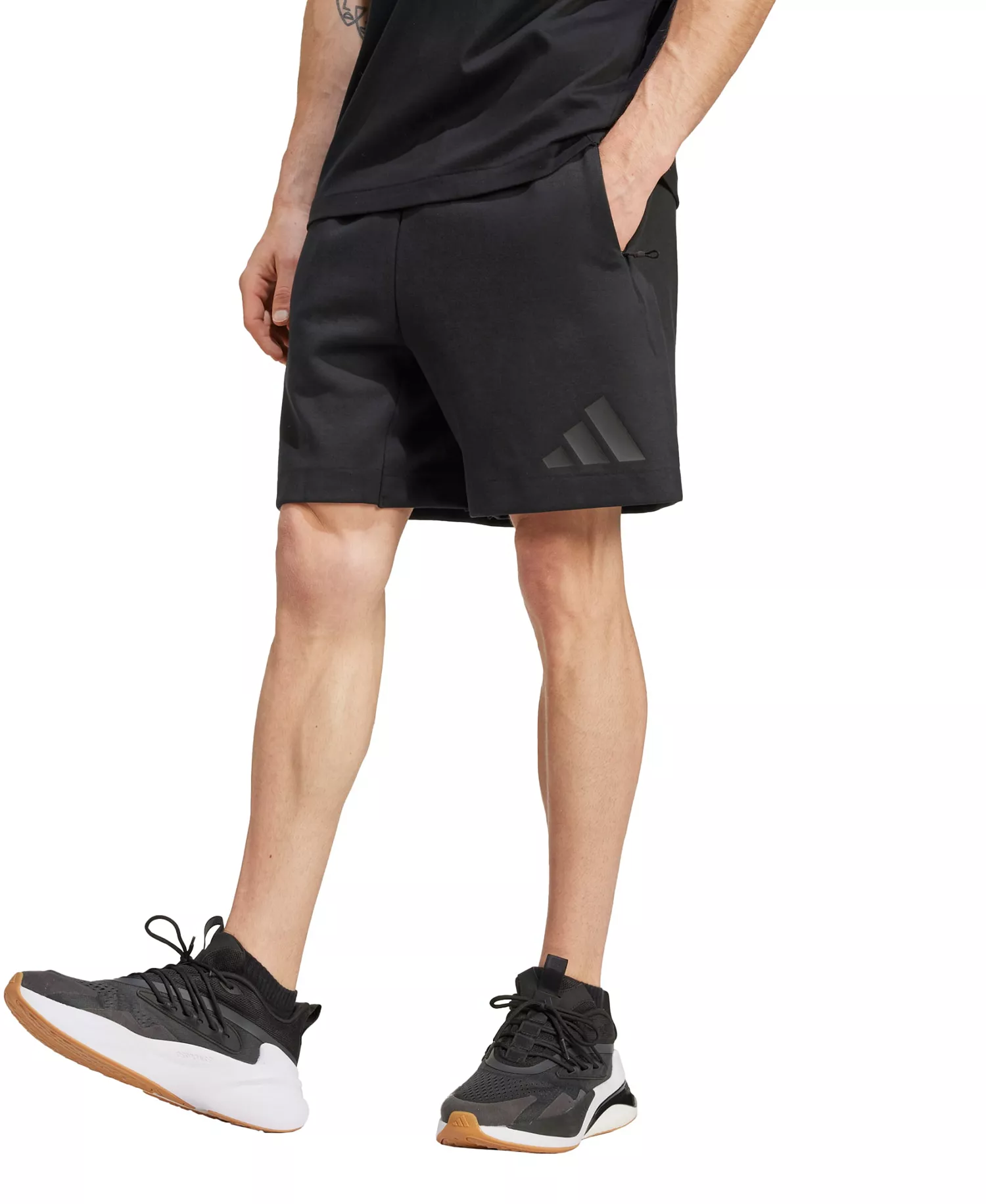 Men's Regular Fit Shorts - Black - 2XL
