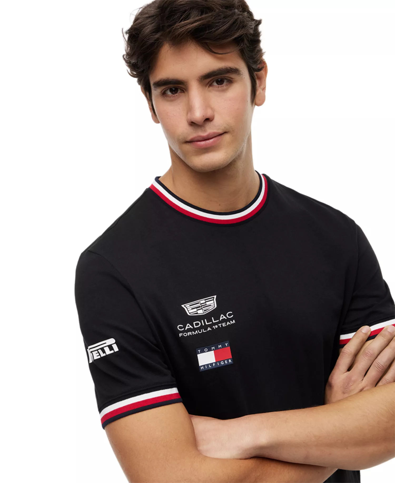 x Cadillac F1® Men's Replica Short-Sleeve T-Shirt - Black - S