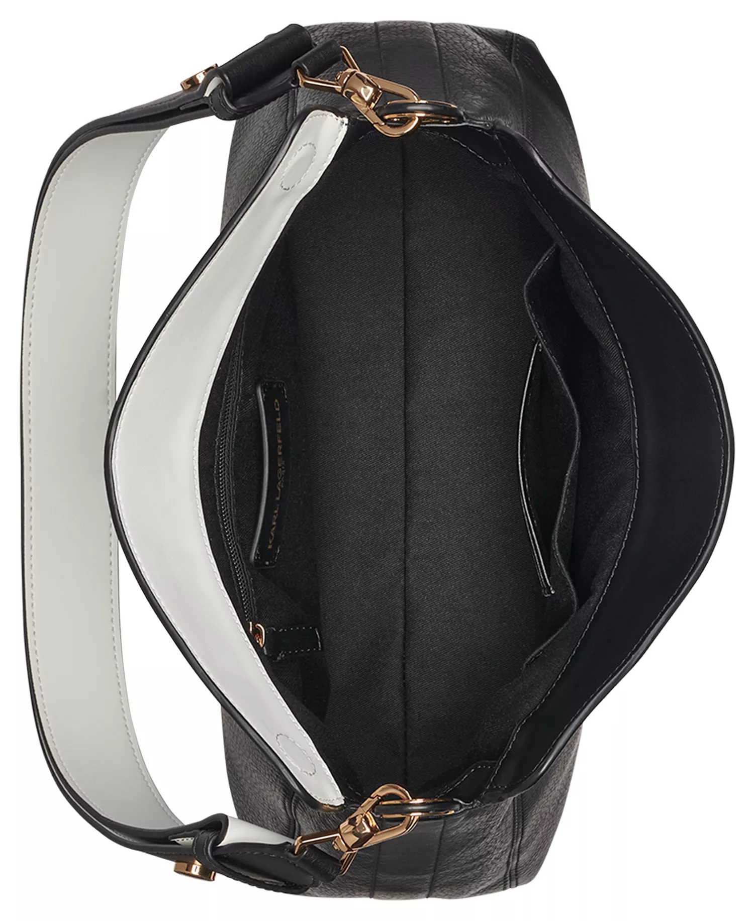 Nikole Crossbody Bag - Black/White - No Size