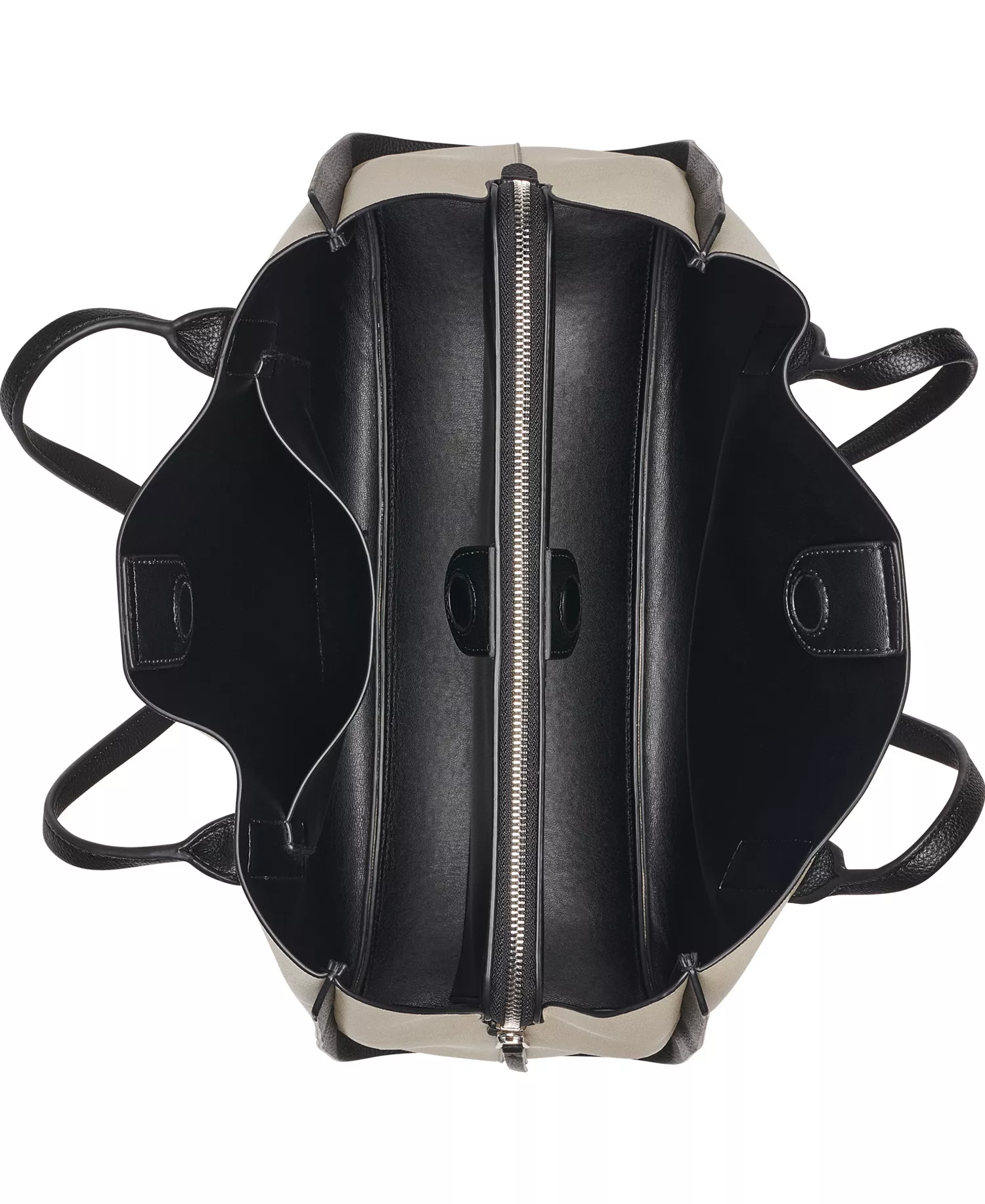 Josie Tote Bag - Natural/Black - No Size