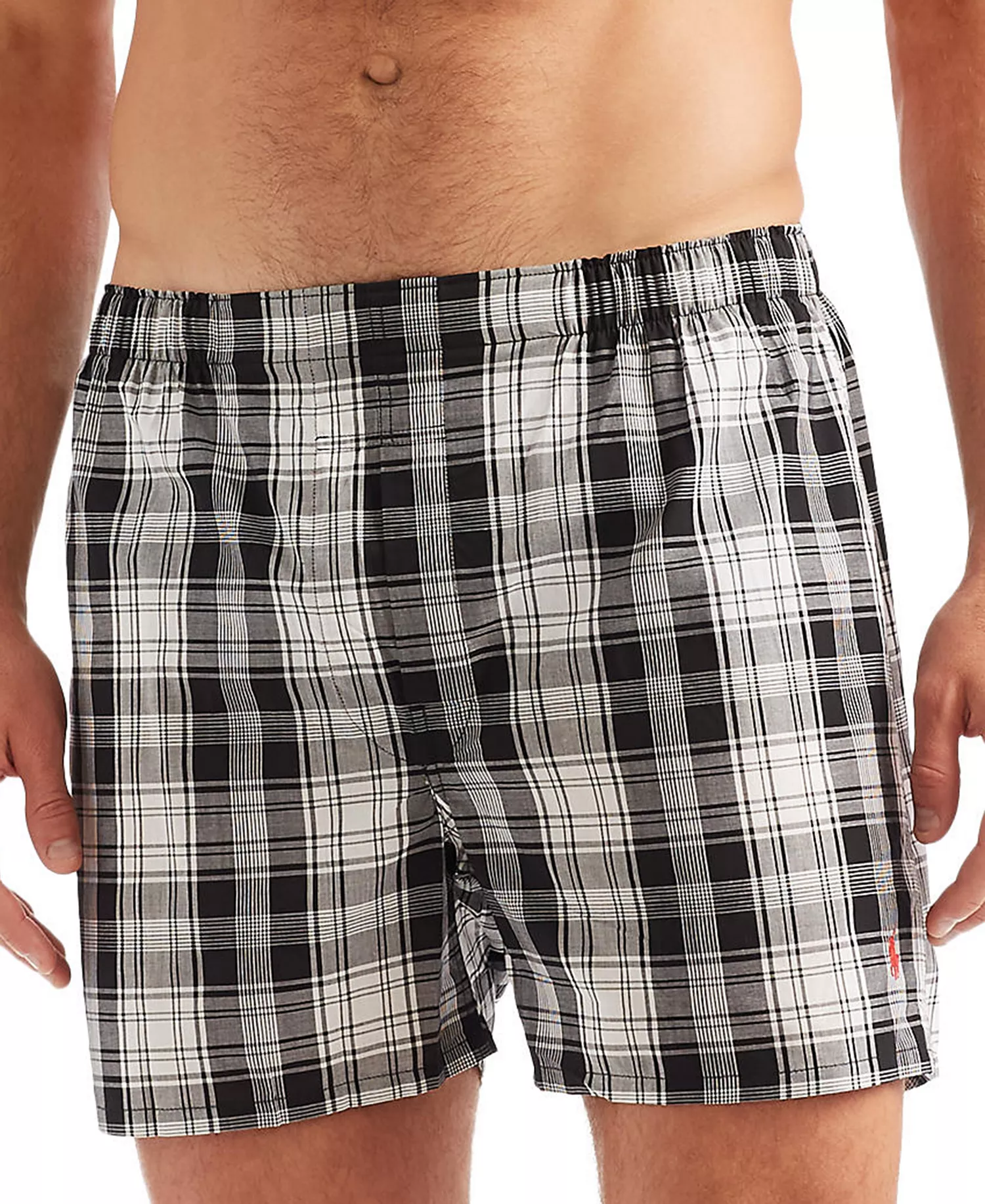 Men's 5-Pack Woven Boxers  - Bengal / Stockton / Polo Black / Jarvis / Cannes - L