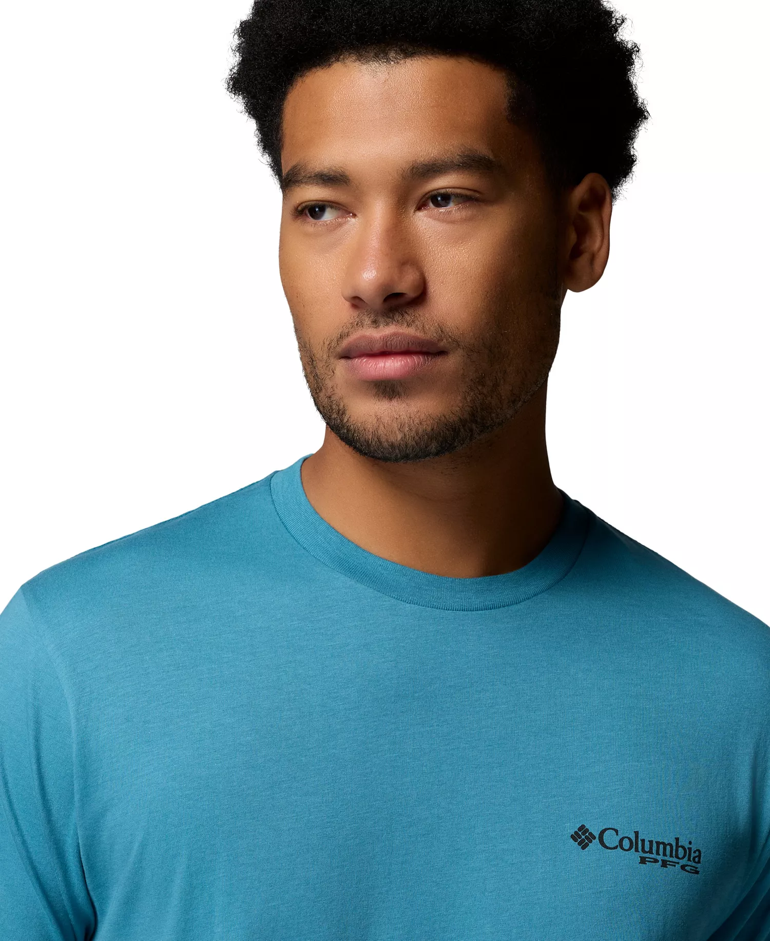 Men's PFG Craiggy Graphic T-Shirt - Canyon Blue - L