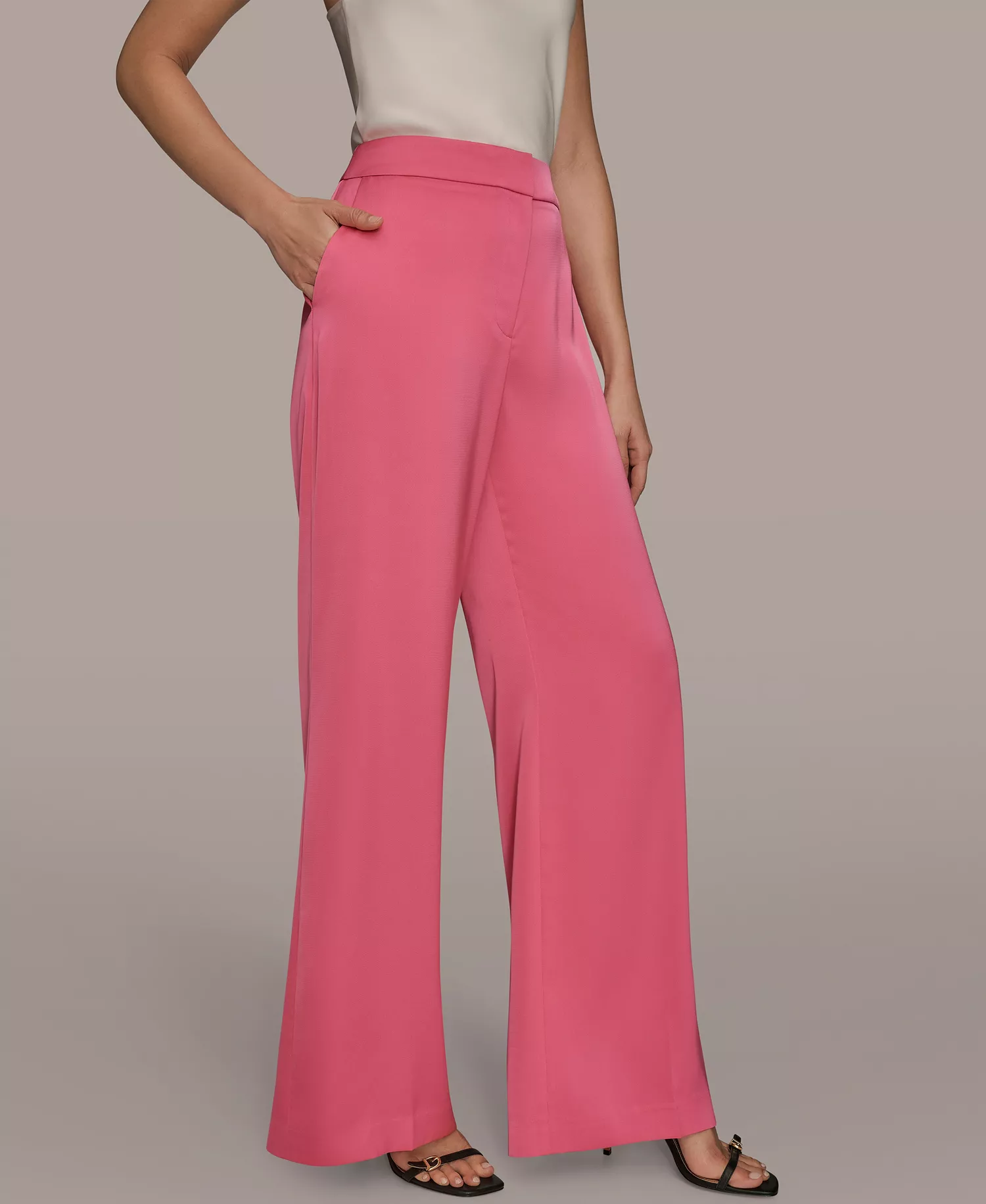 Women's Wide-Leg Trousers - Bimini - 0