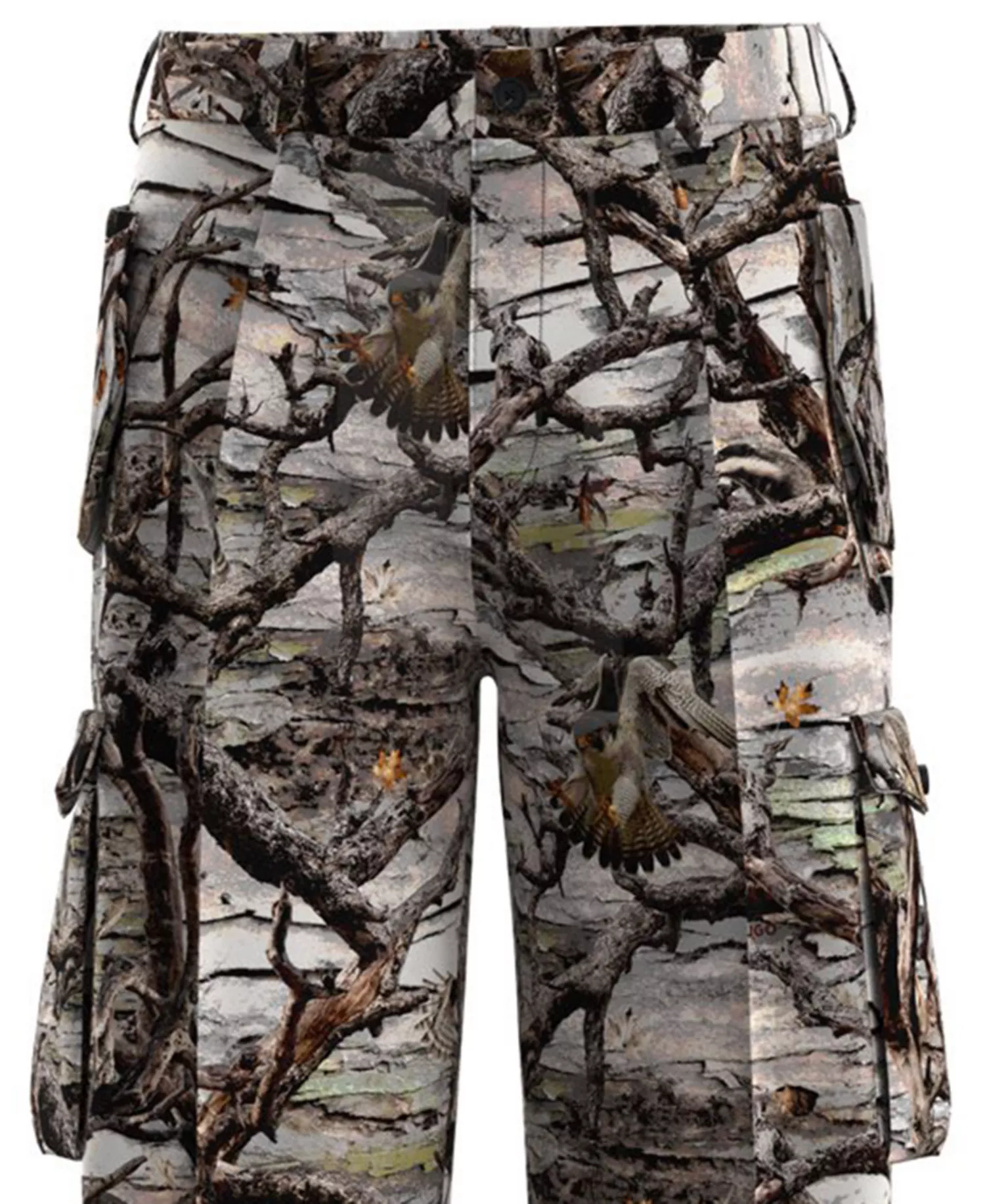 Men's Flynn All Over Print Wide Leg Trousers - camouflage - 2XL