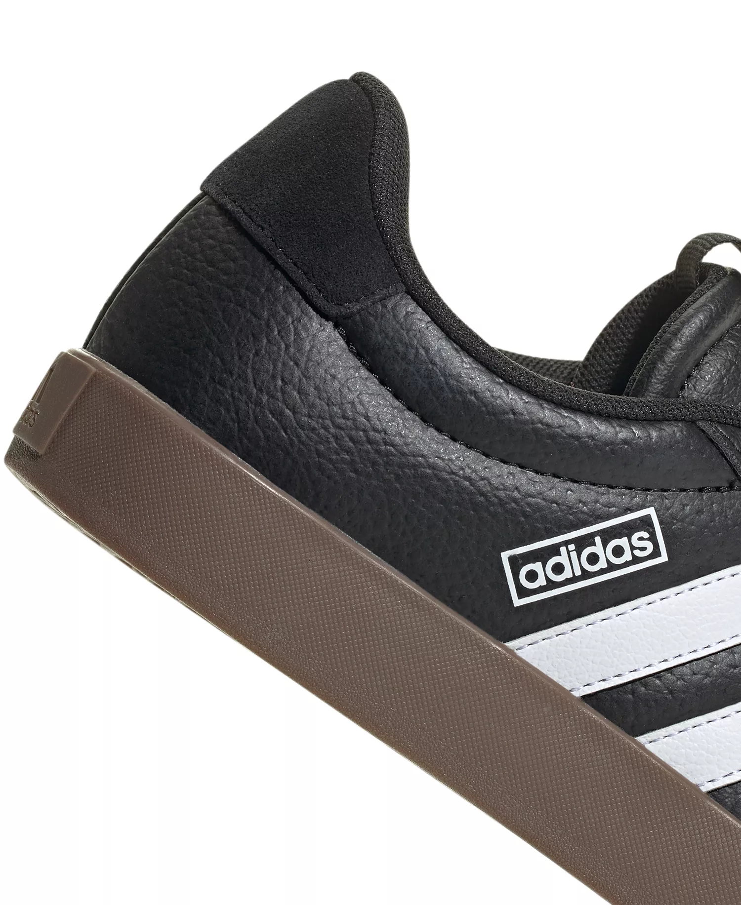 Women's VL Court 3.0 Casual Sneakers from Finish Line - Core Black, White, Gum - 10