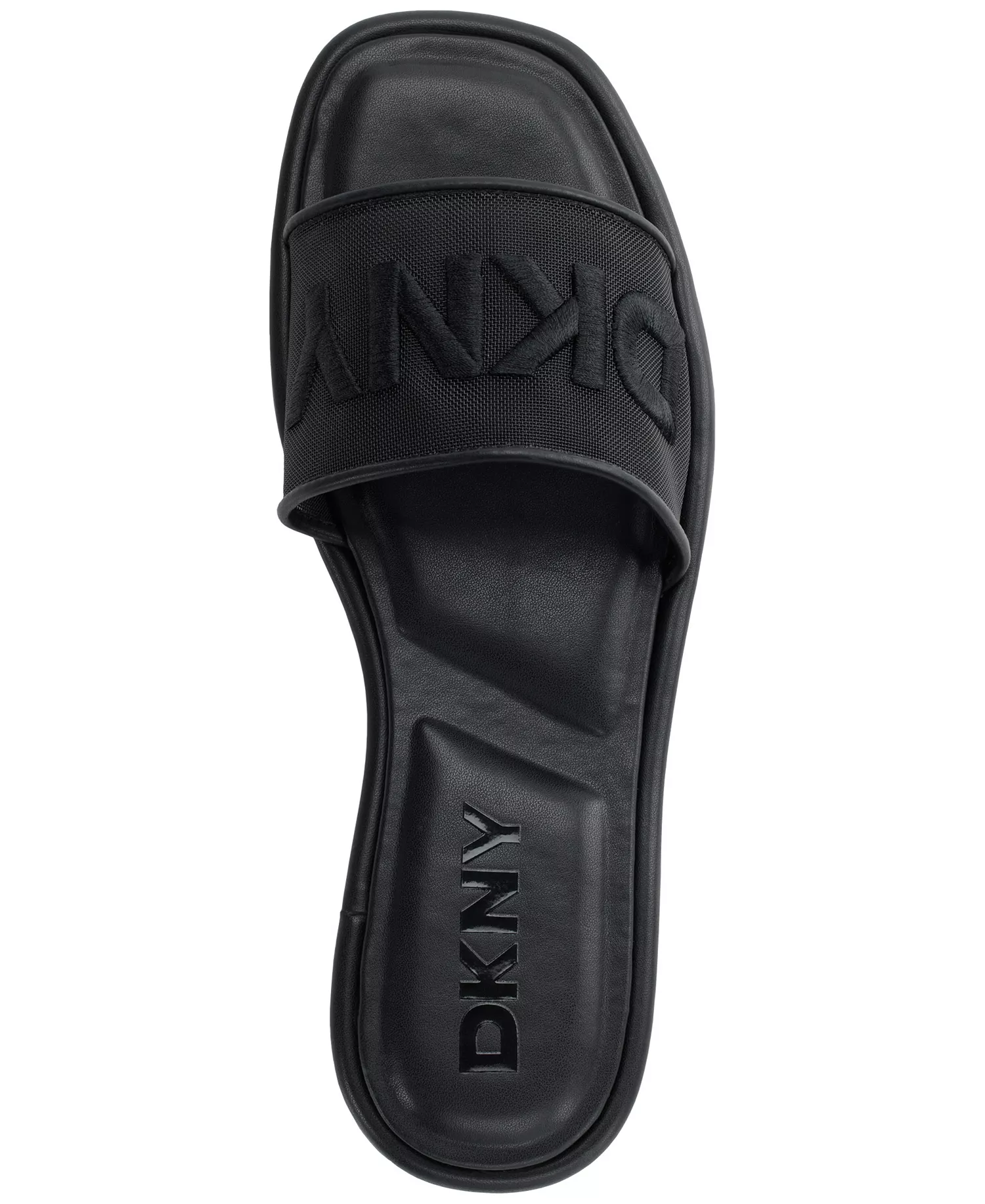 Women's Badin Slide Flat Sandals - Black - 10M