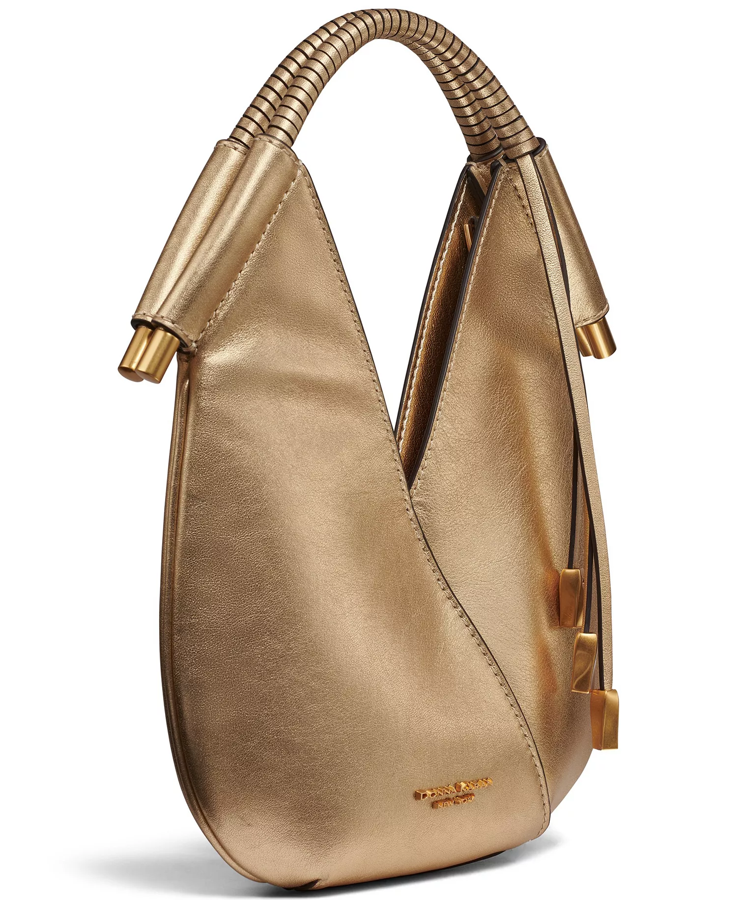 Metallic Micro Crossbody Bag - Gold - NO SIZE