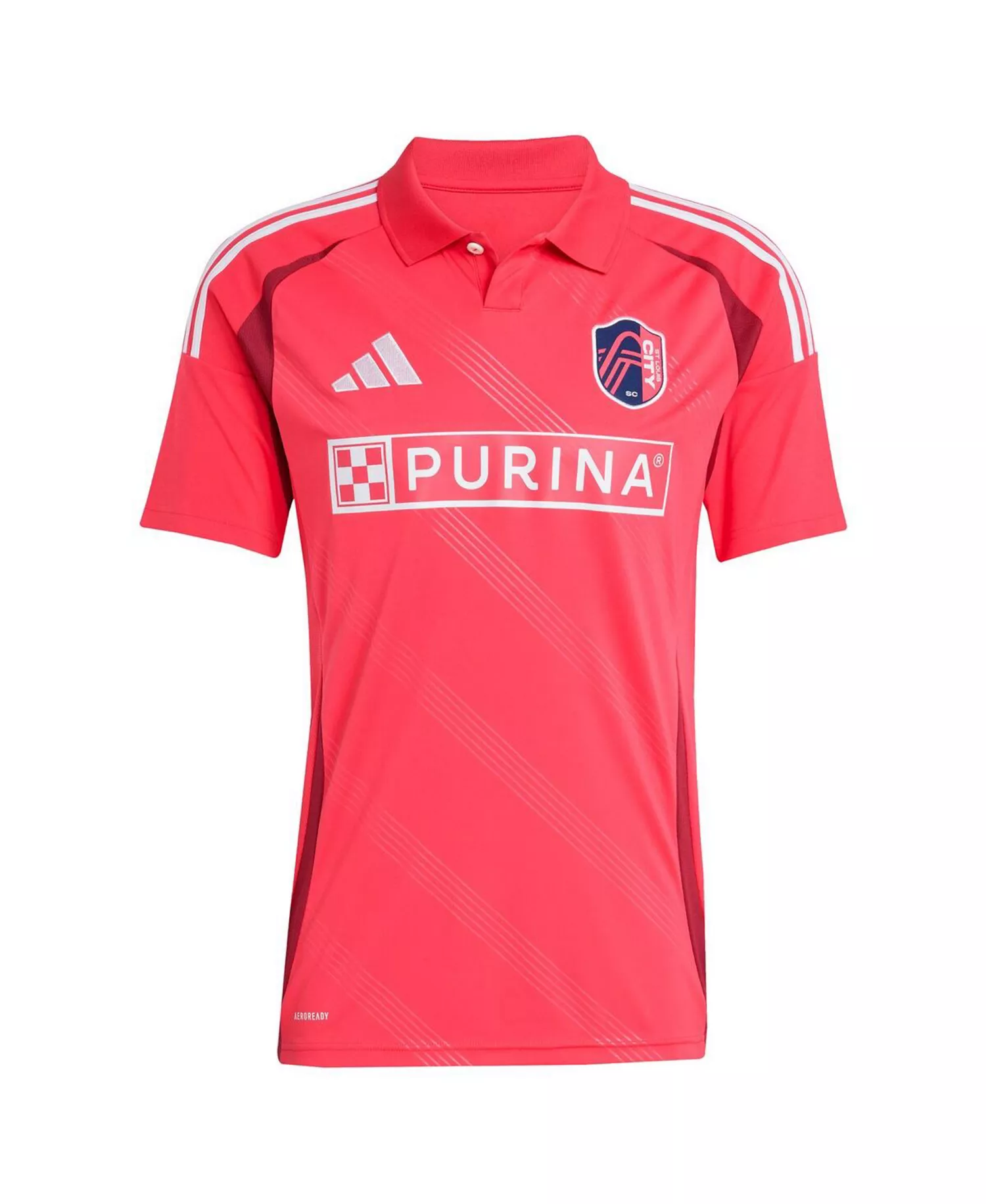 Men's Joao Klauss Red St. Louis City SC 2025 Forever CITY Red Replica Player Jersey - Red - 2XL