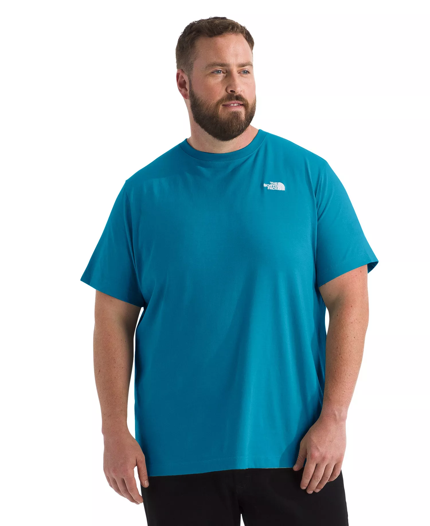 Men's Big Evolution Simple Dome Short Sleeve T-Shirt - Dusk Blue - 2X