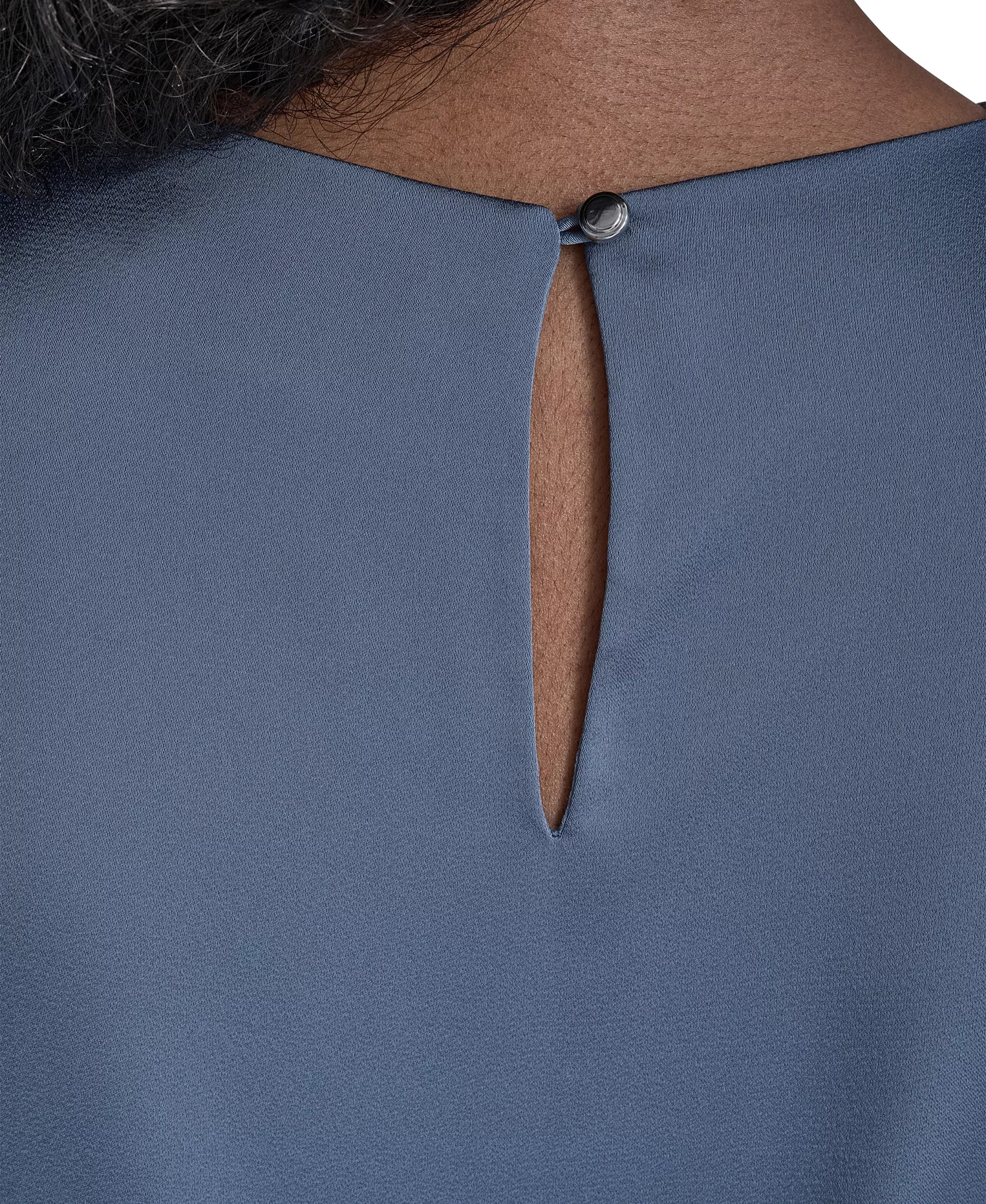 Women's Solid Sleeveless Crewneck Top - Flint - L