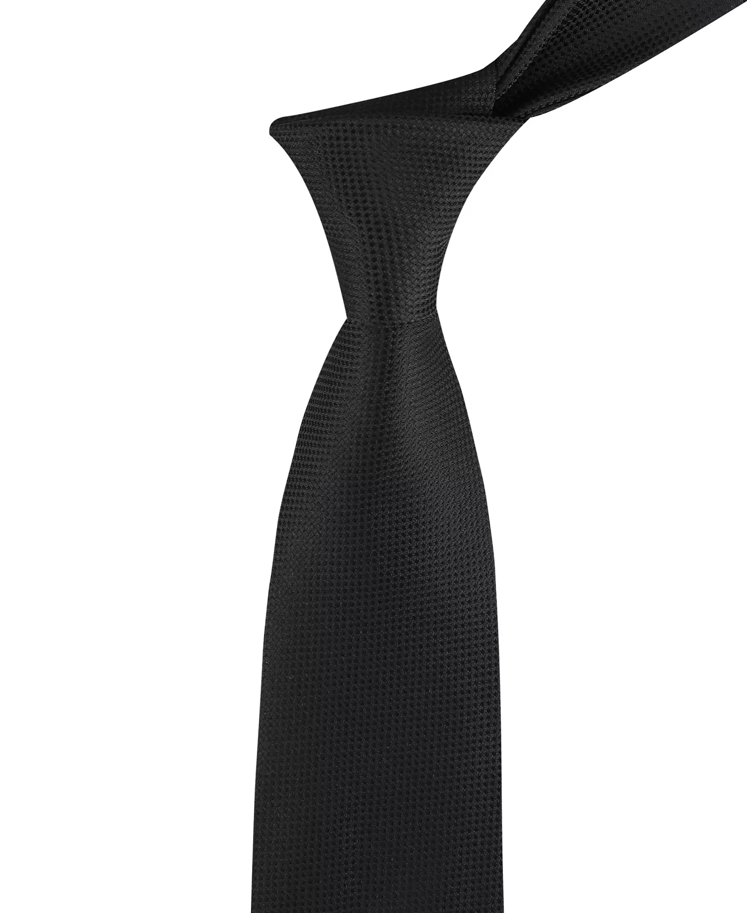 Men's Stella Solid Tie - Black - ONE SIZE