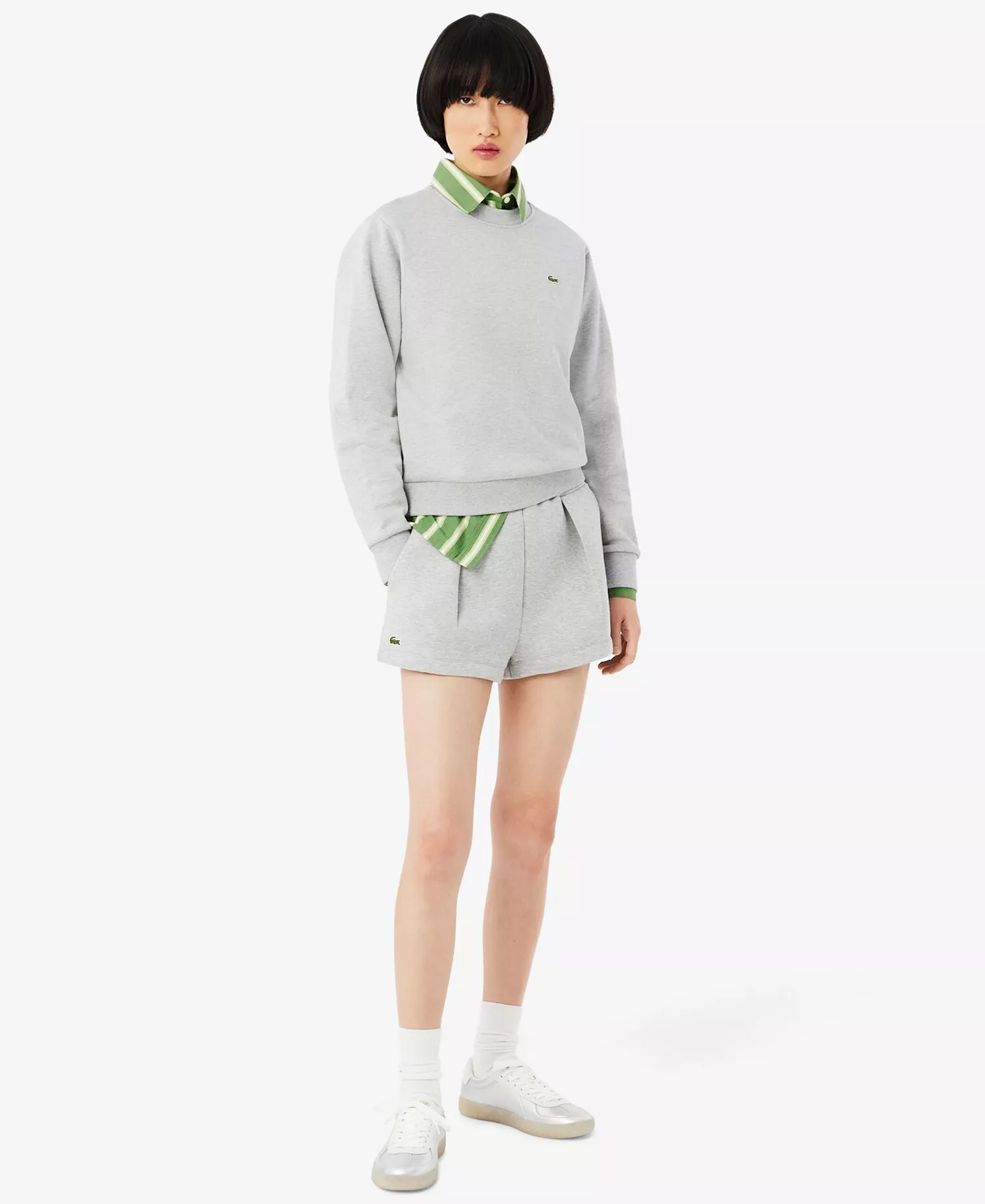 Men's Baseshot Pro 2 Lace-Up Sneakers - Silver - 10M