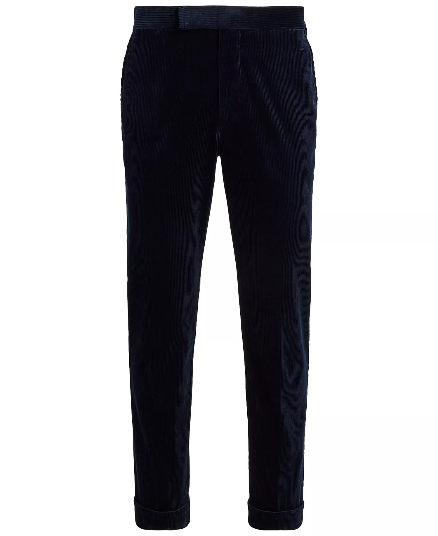 Men's Stretch Corduroy Suit Trousers - Collection Navy - 40x30