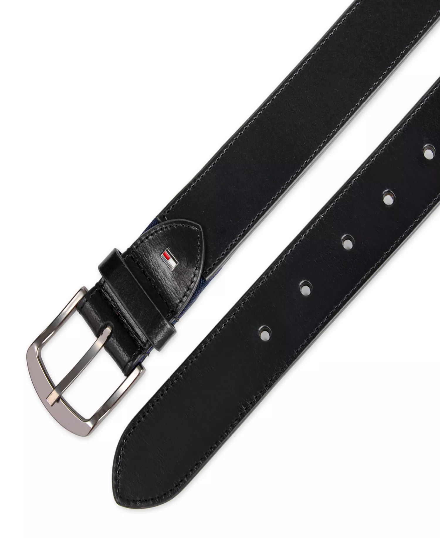 Men's Stretch Comfort Casual Belt - Black - L (38-40)