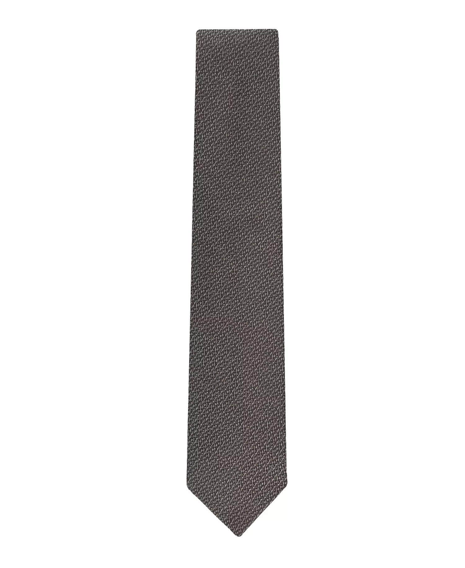 Men's Sabrina Textured Solid Tie - Taupe - ONE SIZE