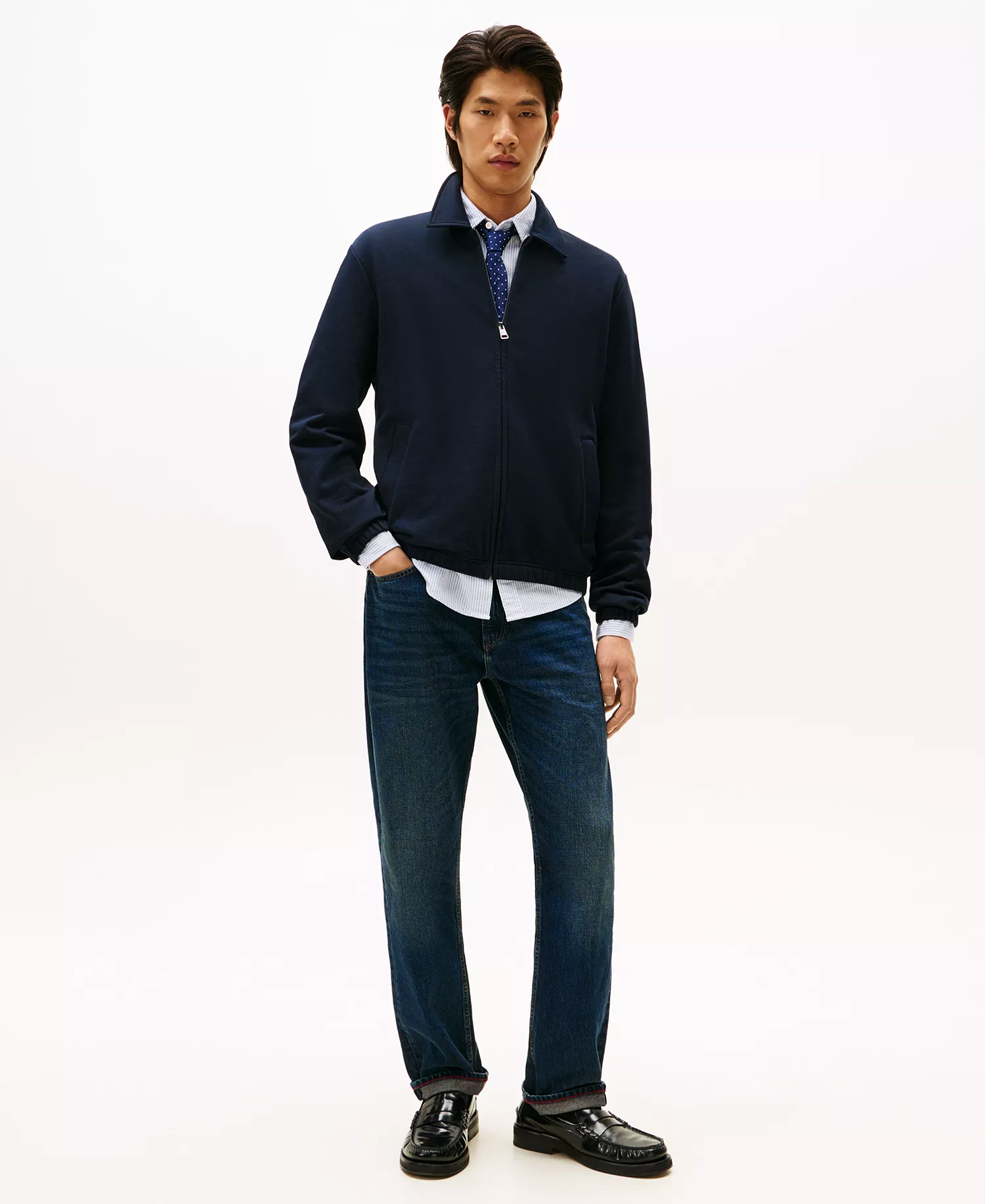 Men's Essential Terry Ivy Jacket - Desert Sky - L