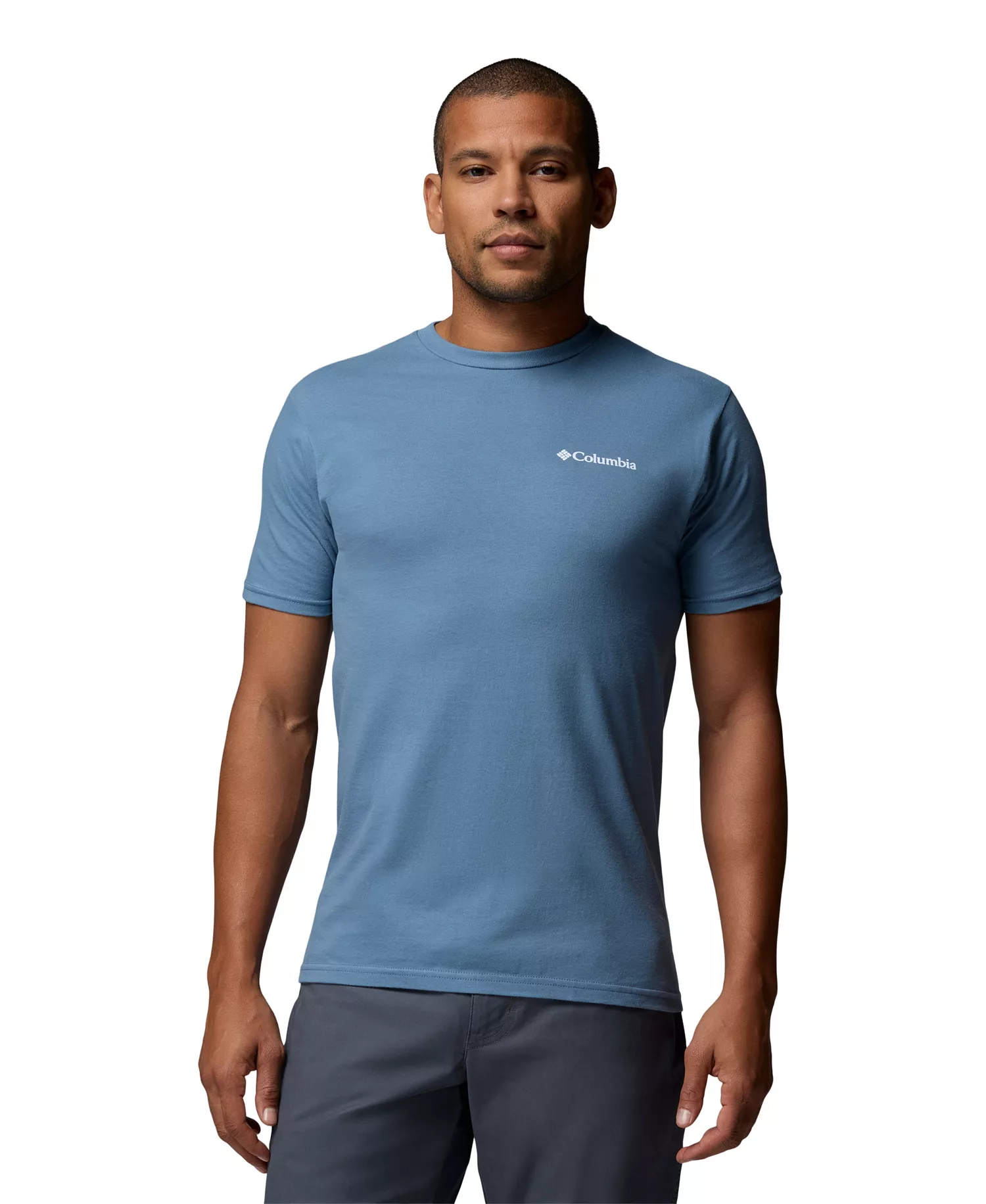 Men's Short-Sleeve Harold Graphic T-Shirt - Light Blue - L