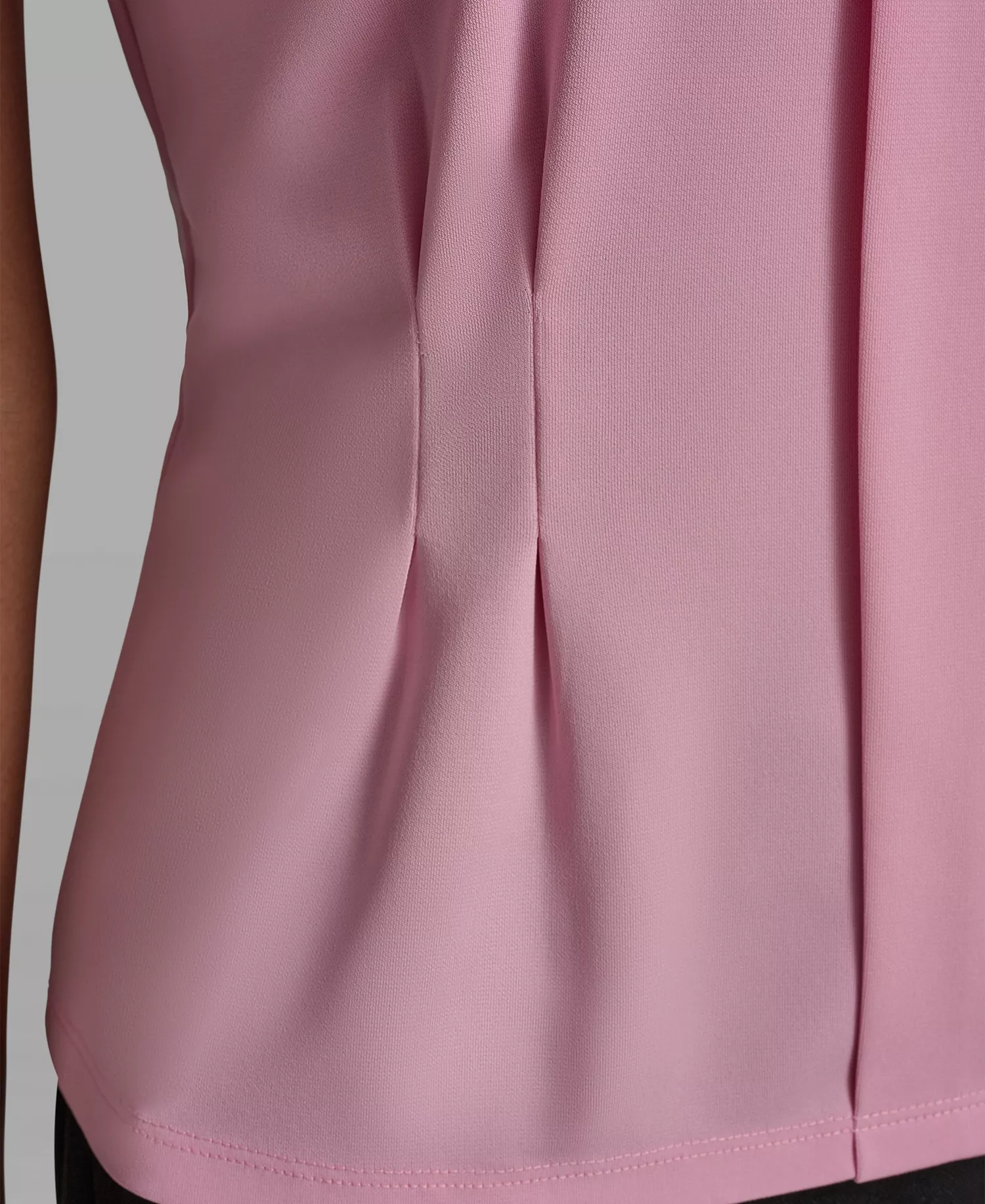 Women's Crewneck Cut and Sew Top - Prism Pink - L