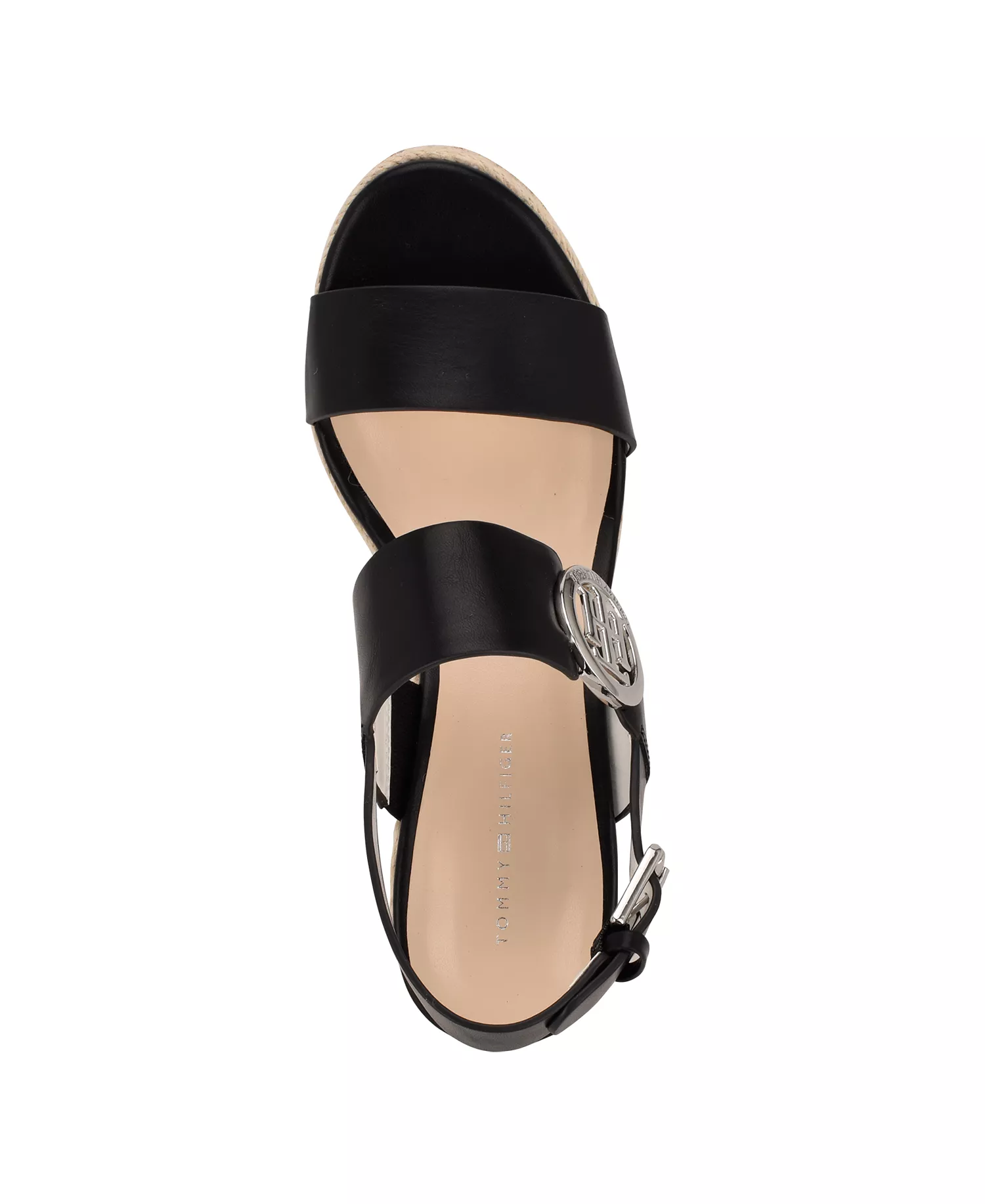 Women's Kahdy Logo Wedge Sandals - Black - 10M
