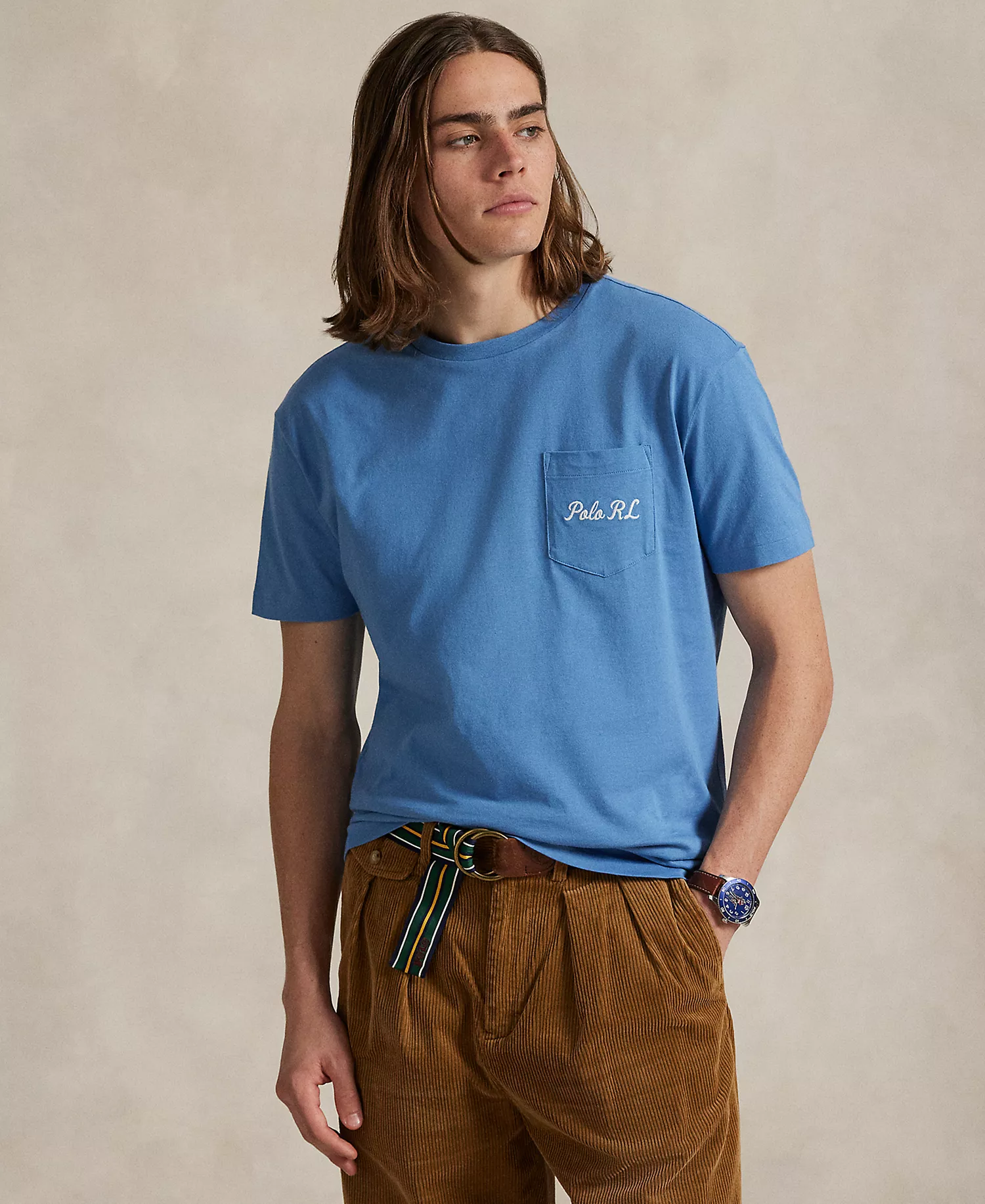 Men's Classic-Fit Polo Bear Jersey T-Shirt - Hatteras Blue - 2XL