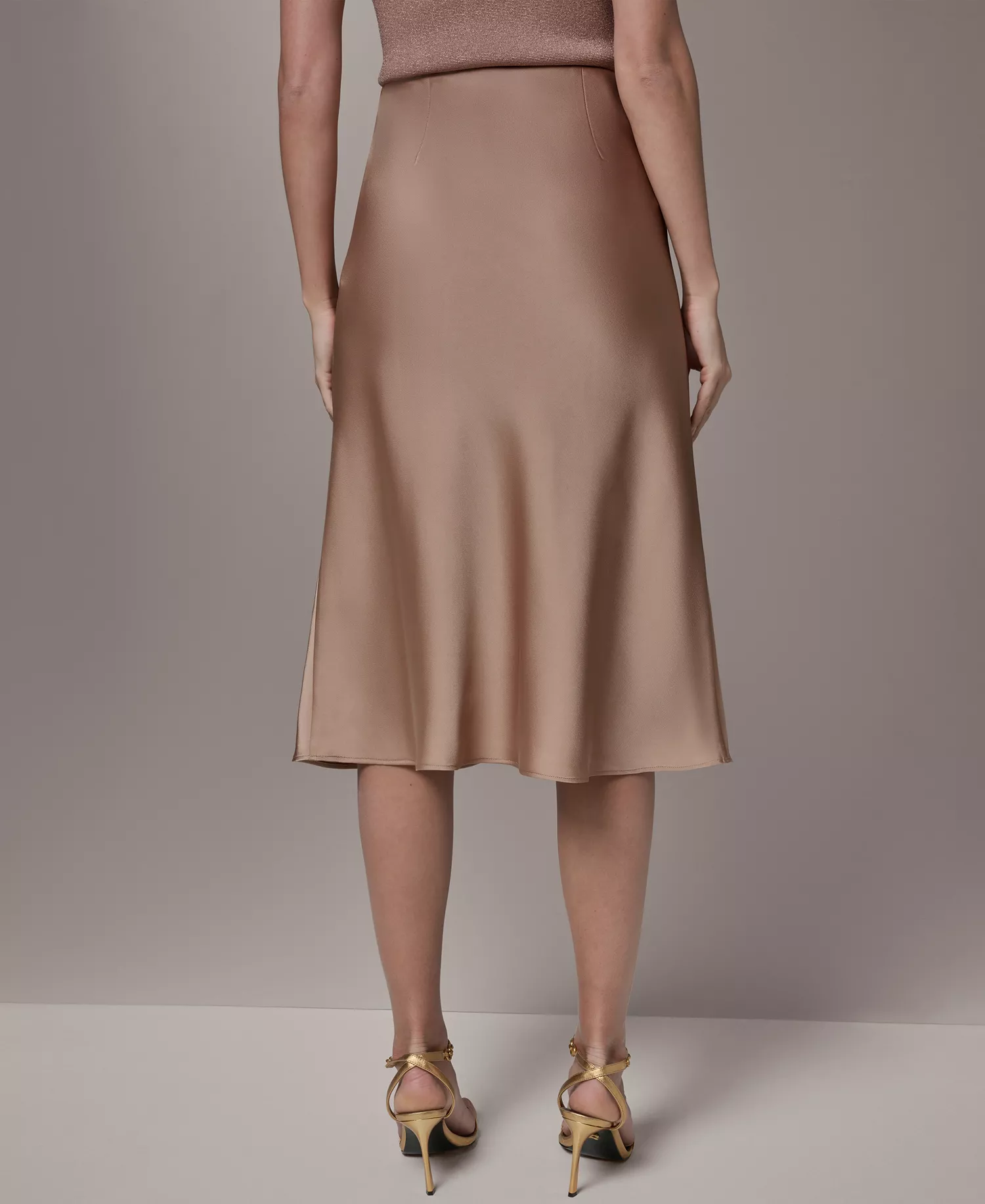 Women's Bias Midi Skirt - Umbria - 0