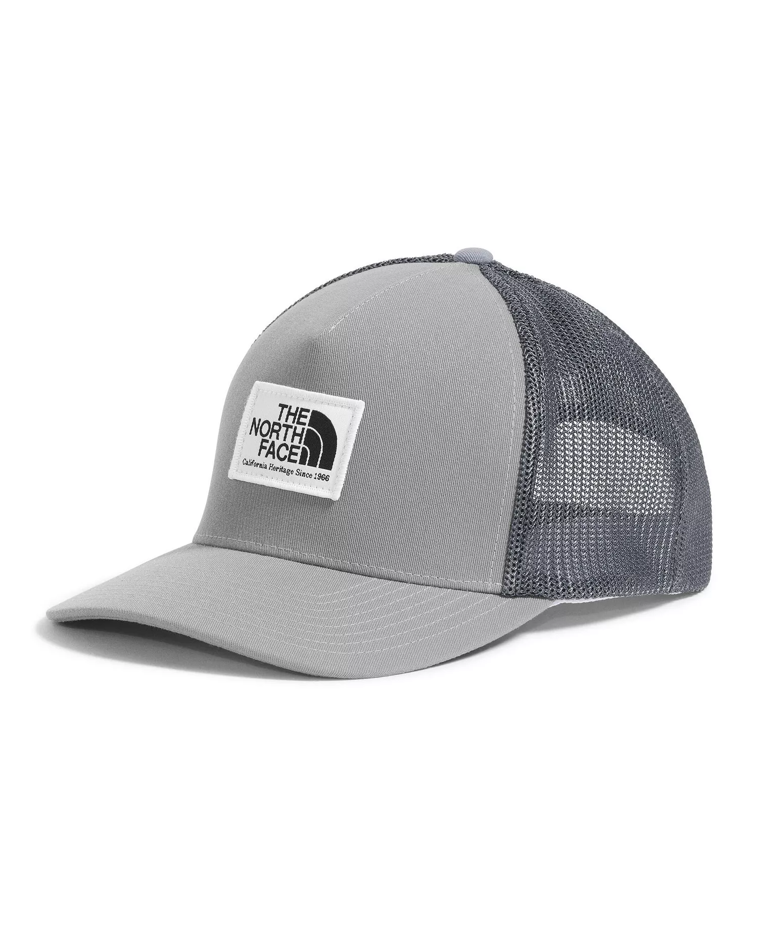 Men's Keep It Patched Trucker Hat - Light gray heather, White - OS